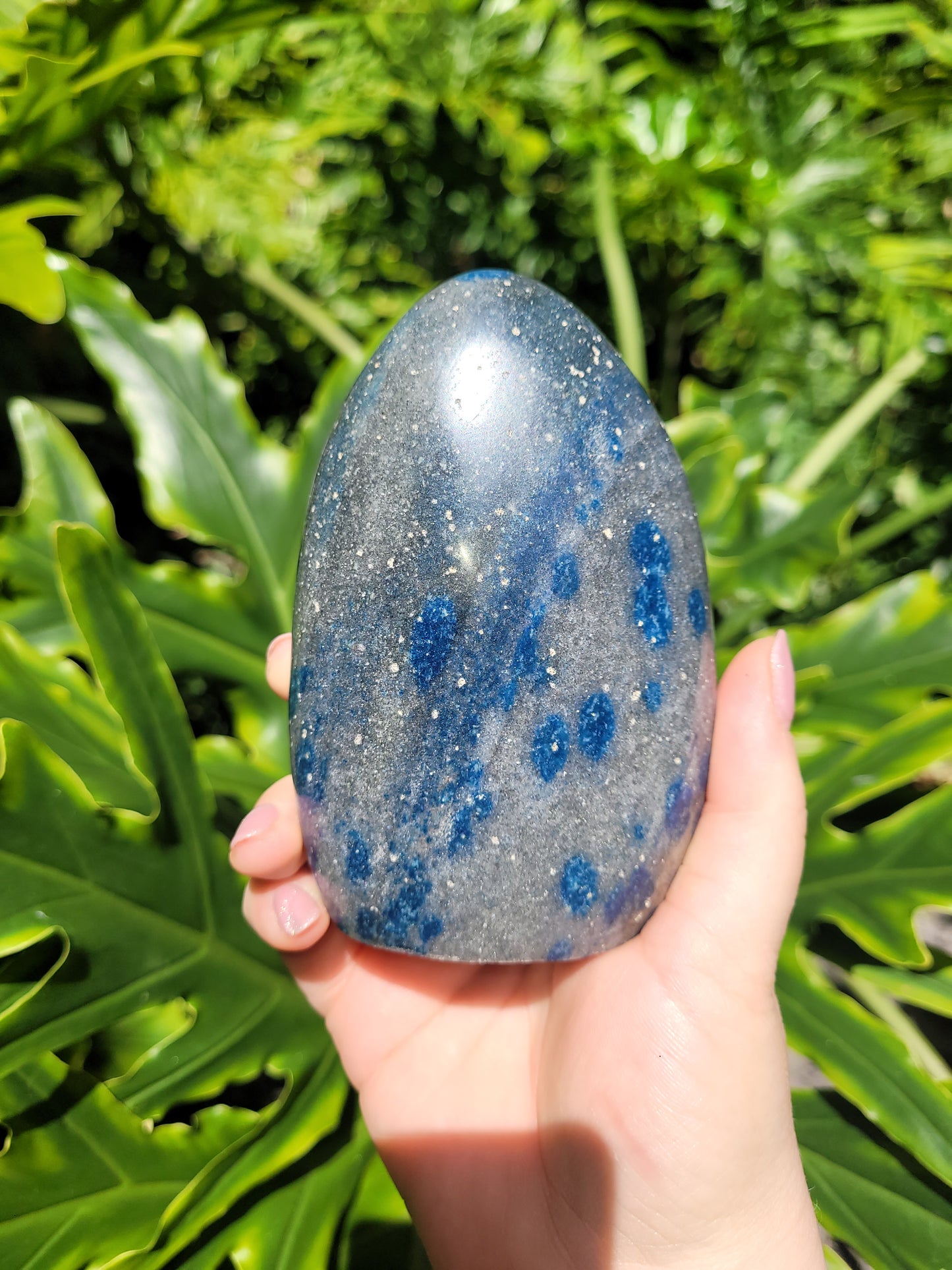 Azurite and Granite Freeform