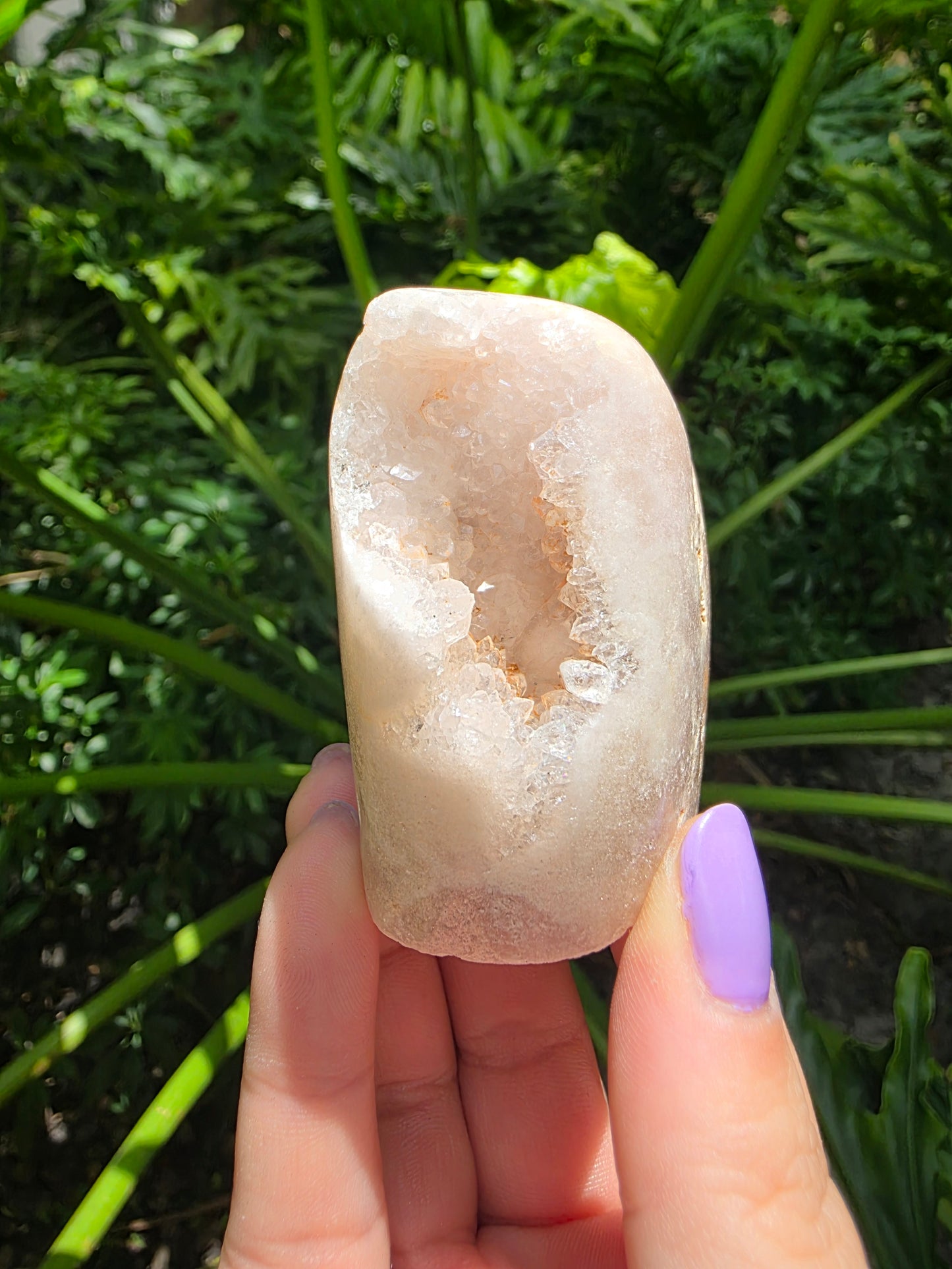 Pink Amethyst Free Form – “Sienna Hollow"