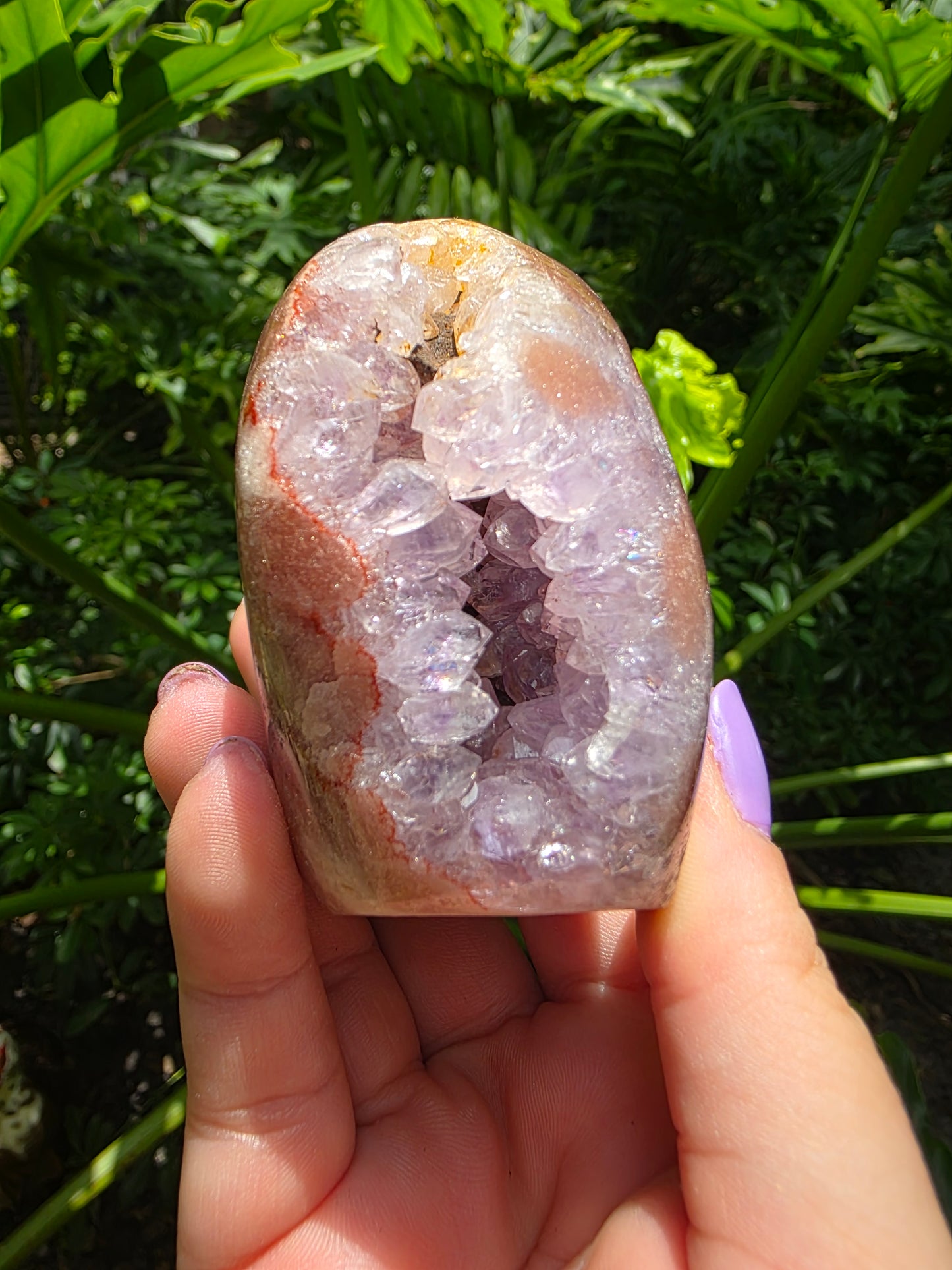 Pink Amethyst Free Form – “Twilight Core"