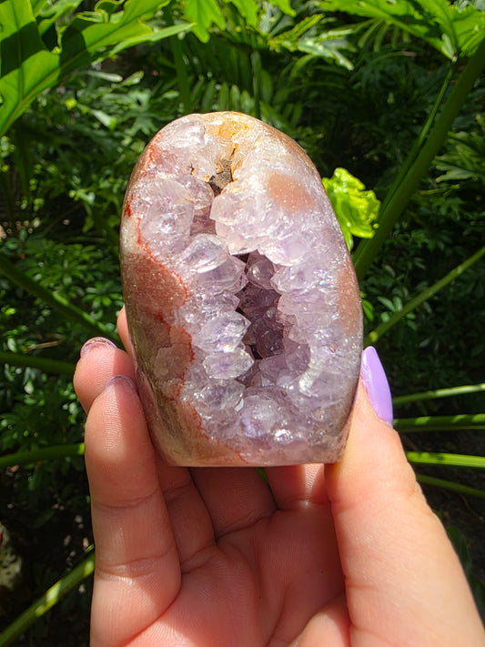 Pink Amethyst Freeform • Option D • Brazil