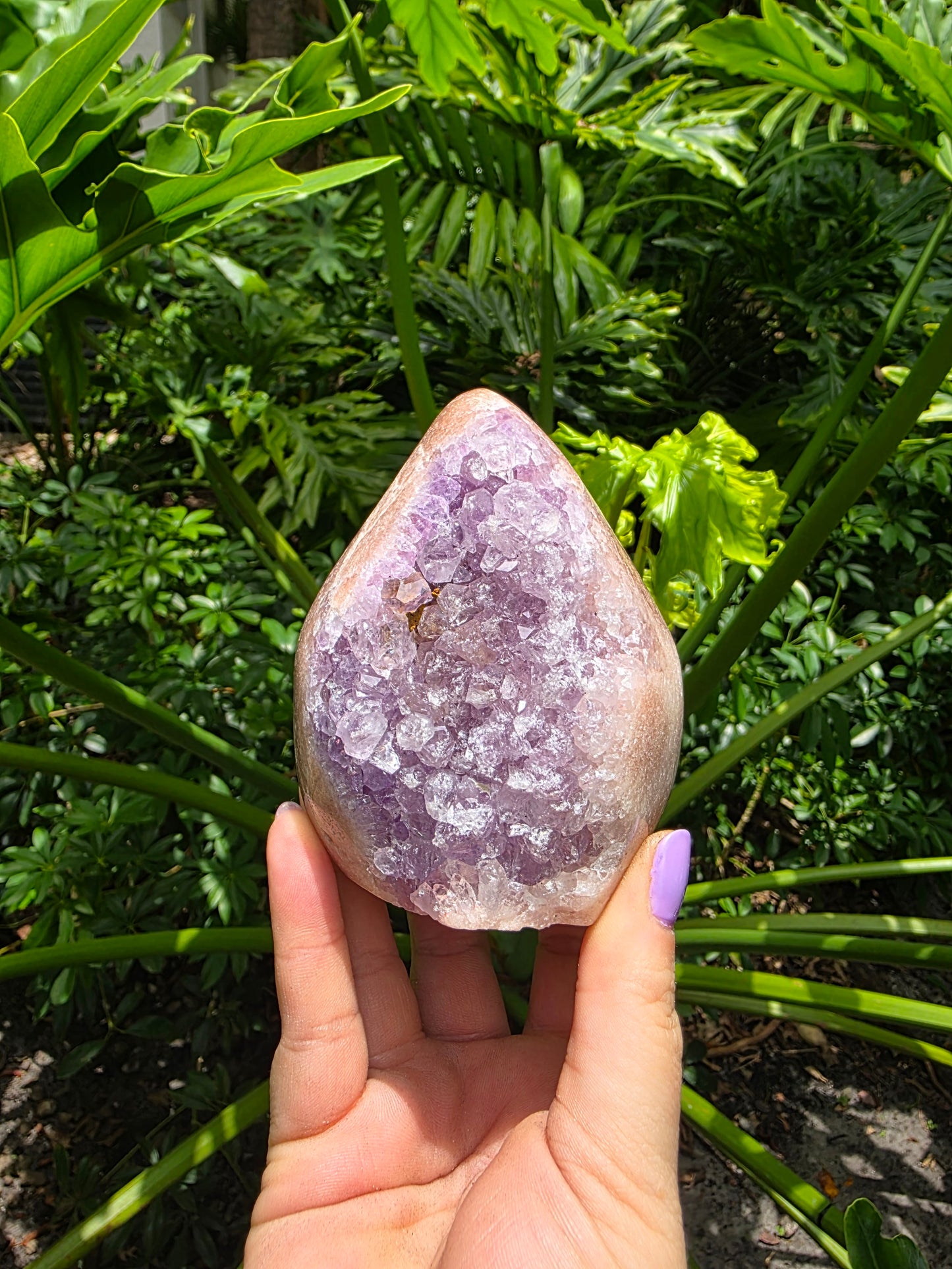 Pink Amethyst Free Form – “Heartland Peak"