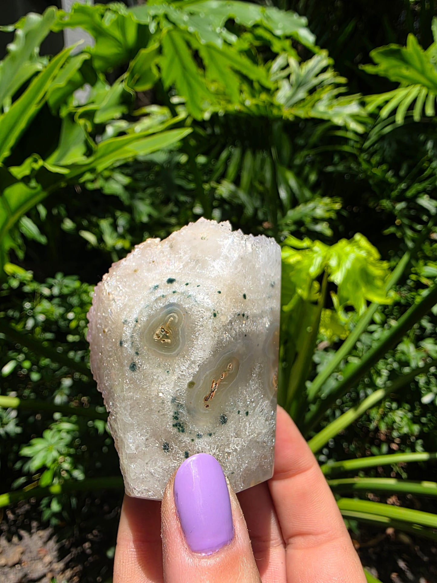 Pink Amethyst Tower – "Garden of Geodes"