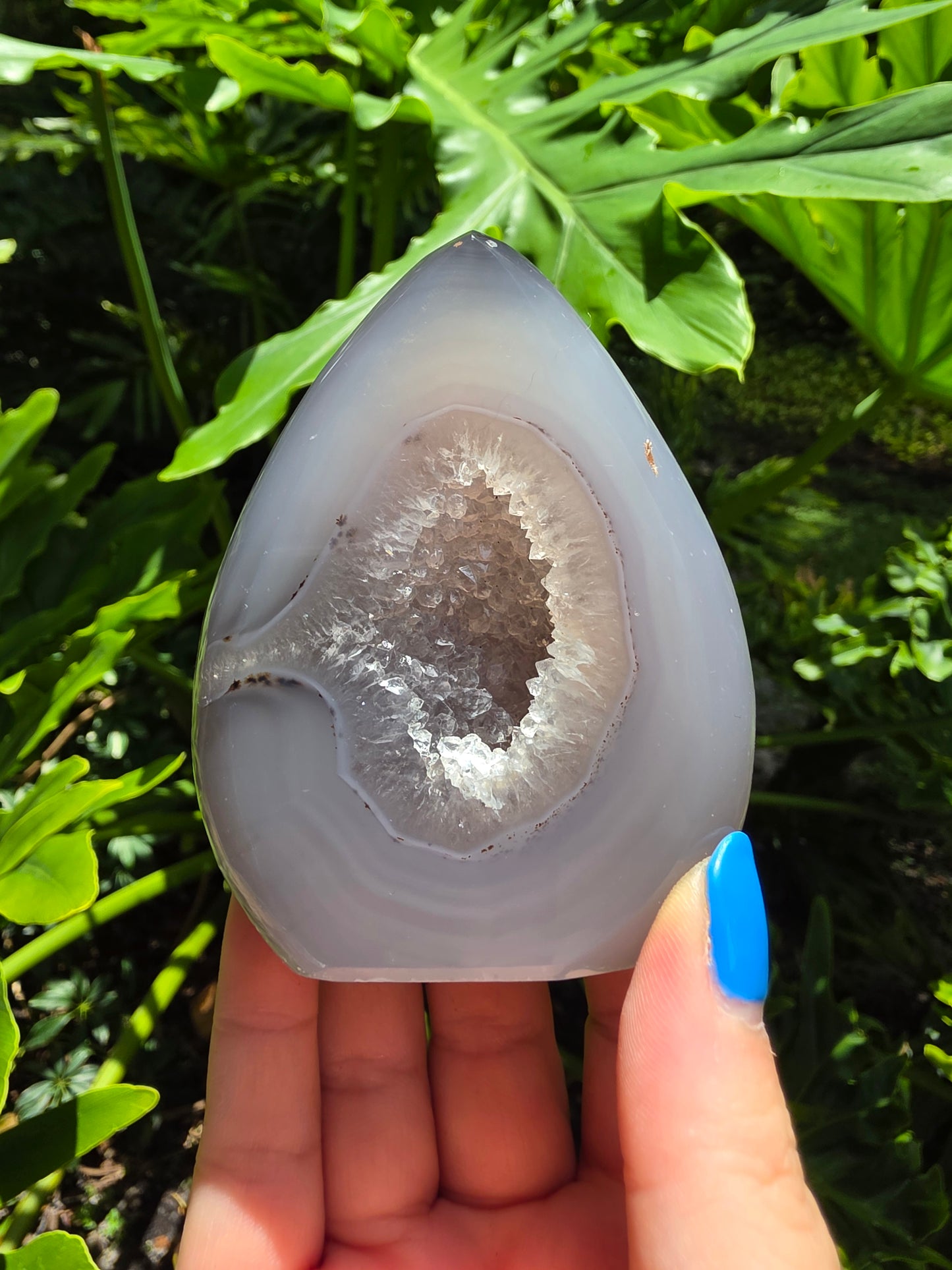 Heart of Hollowroot – Agate Geode Freeform