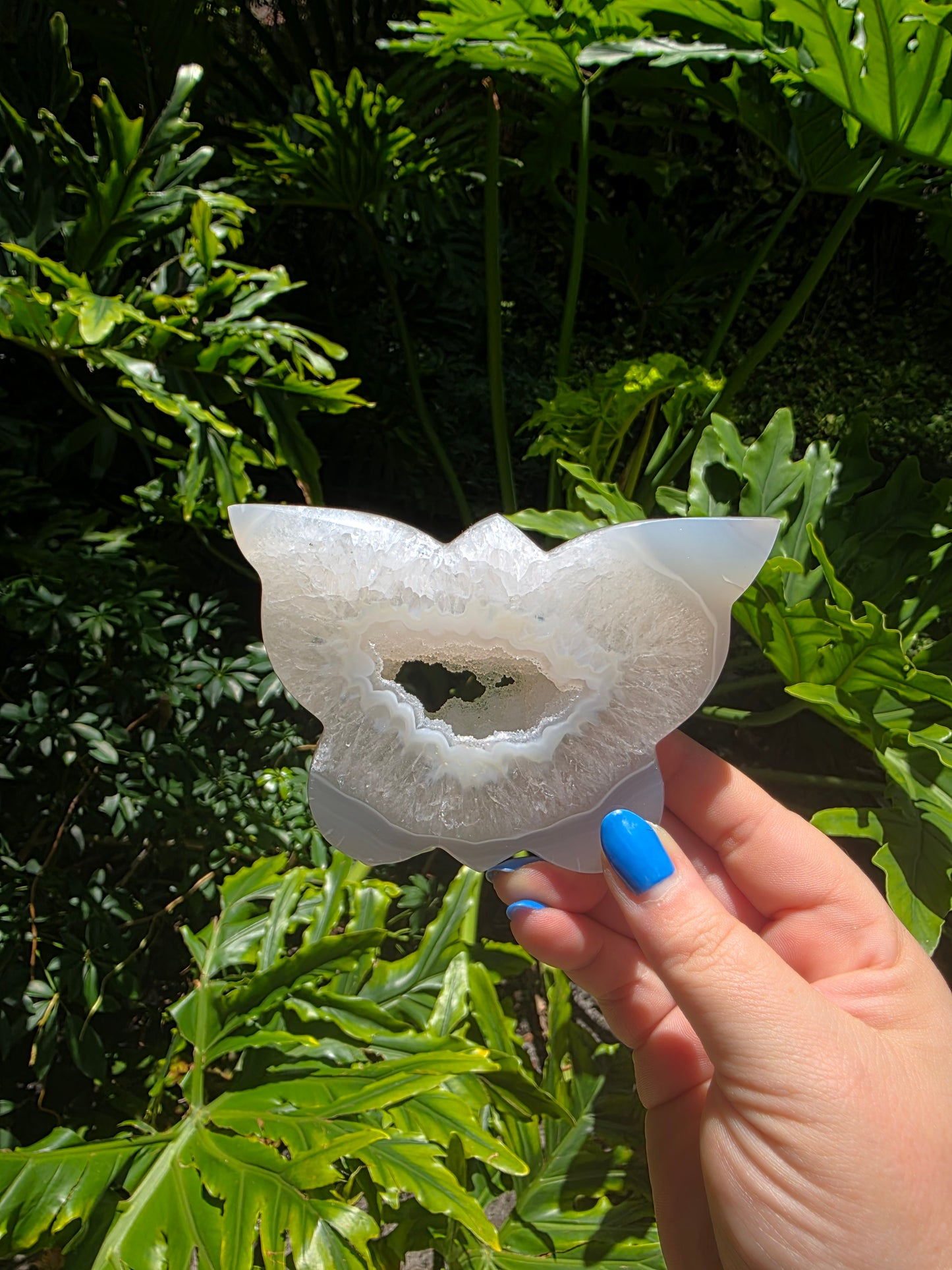 Crystal Wings- Agate Butterfly