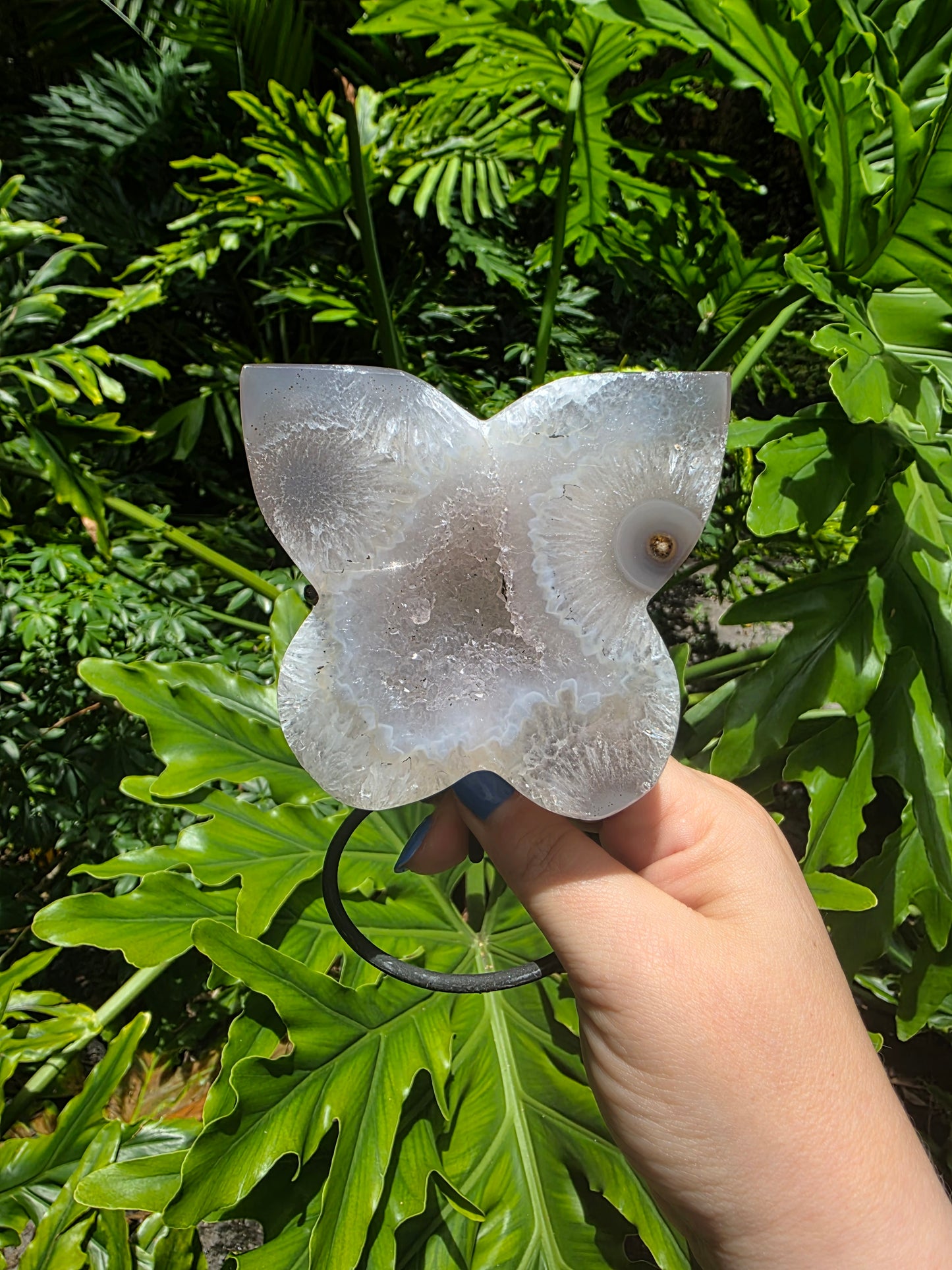 Starlight Bloom - Agate Butterfly