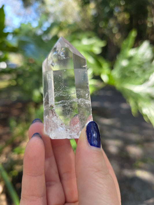 Clear Quartz Tower • Option A • Brazil