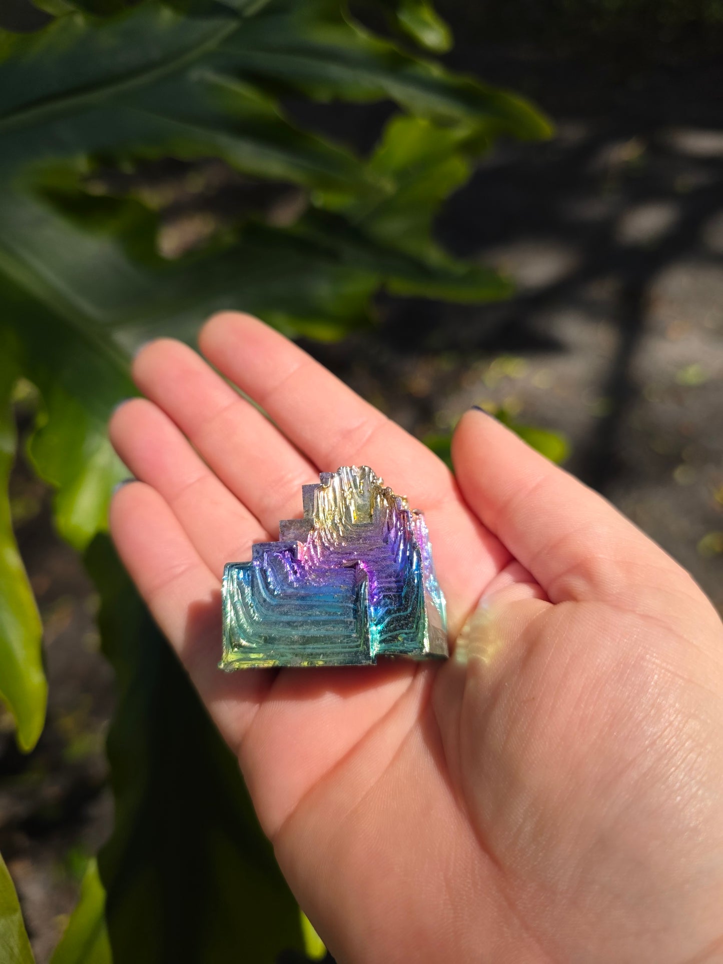 Bismuth • Option B • Iridescent Lab-Grown Mineral Specimen