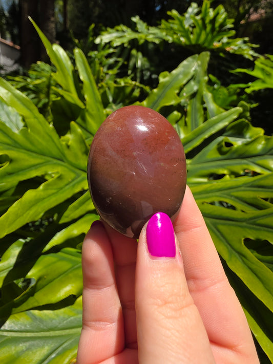 Ocean Jasper Palm Stone • Option EE