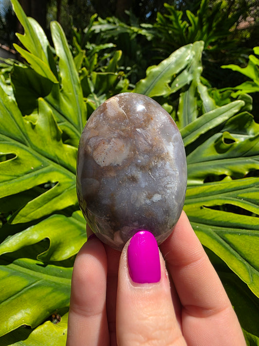 Ocean Jasper Palm Stone • Option G