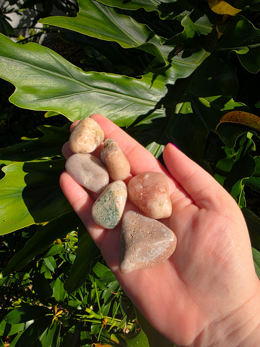 Pink Amethyst Tumbles • Brazil • Small