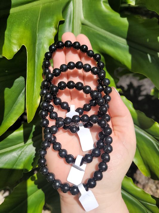 Shungite Beaded Bracelet (8mm)