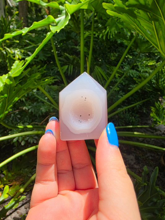 Starglow Echo – Mini Agate Tower