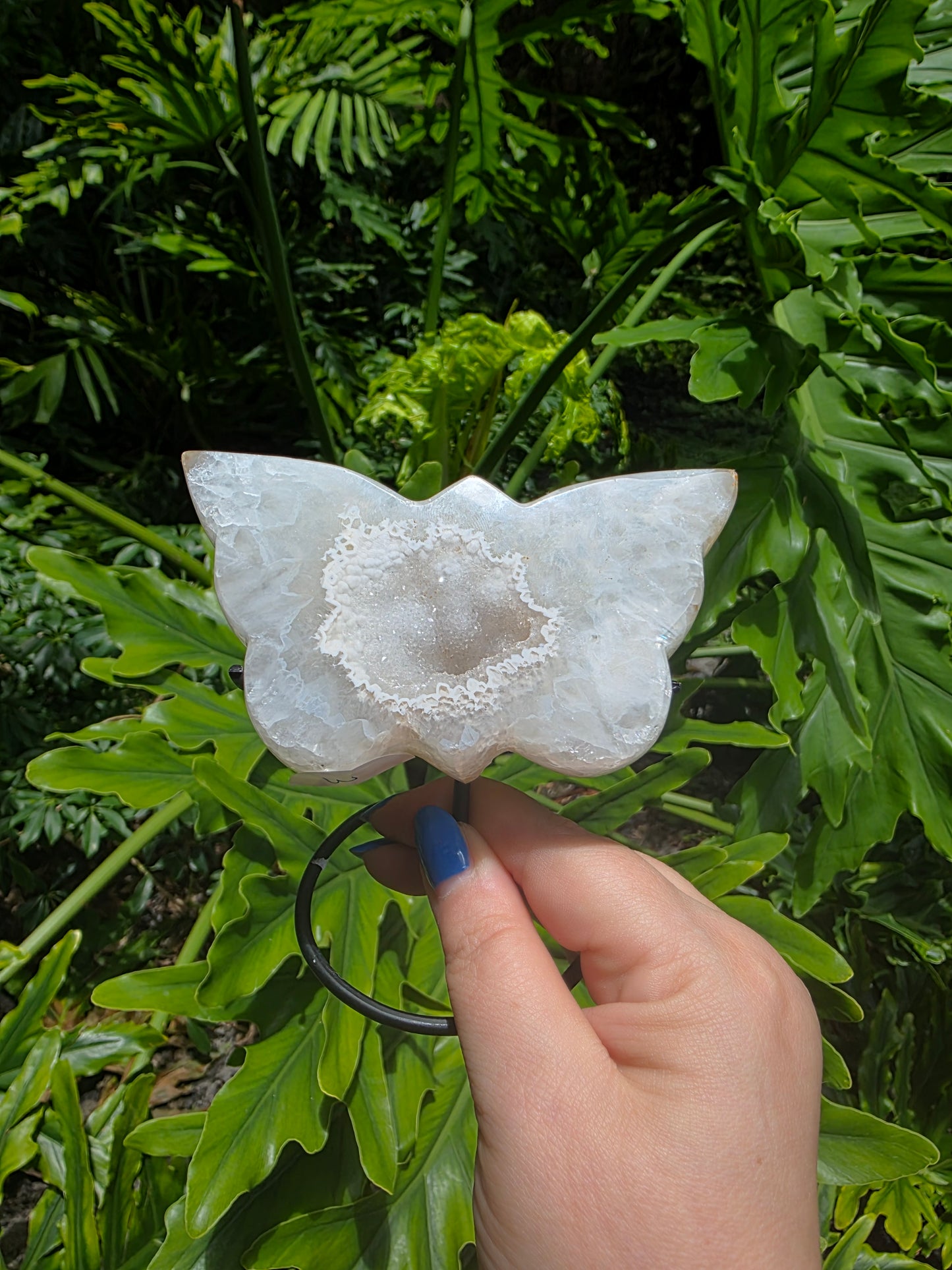 Moonwing Glow - Agate Butterfly