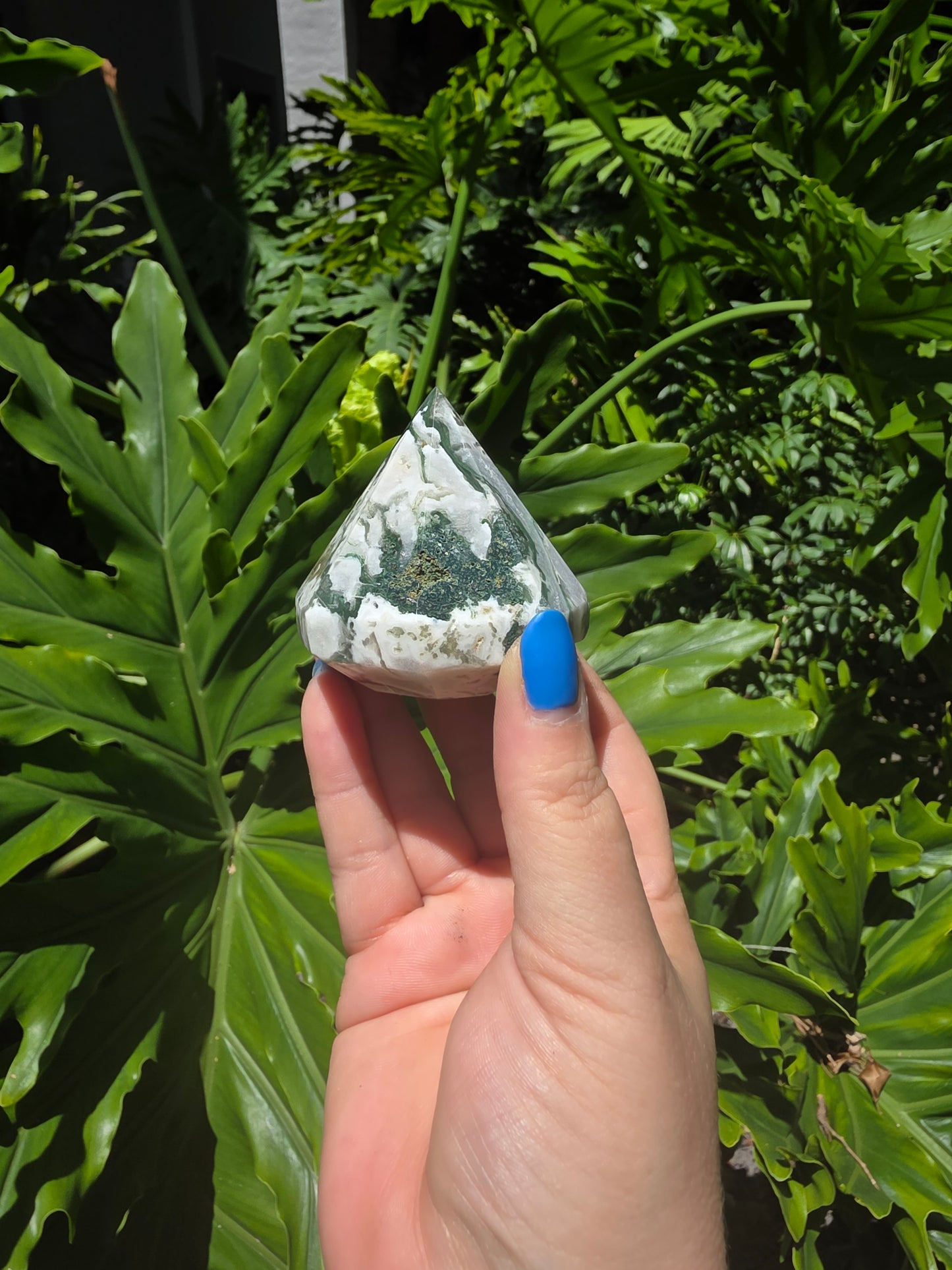 Forest Bloom - Moss Agate Diamond