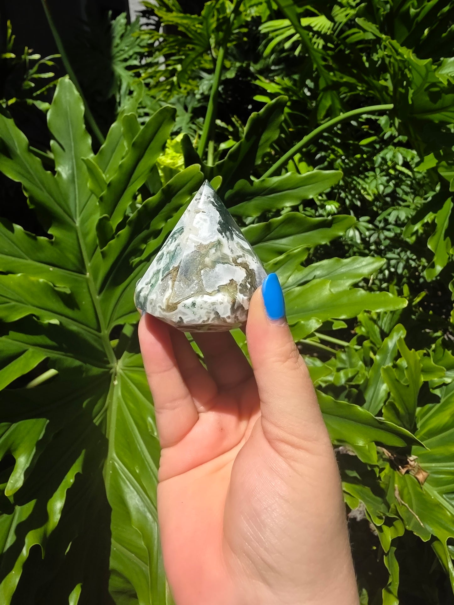 Forest Bloom - Moss Agate Diamond