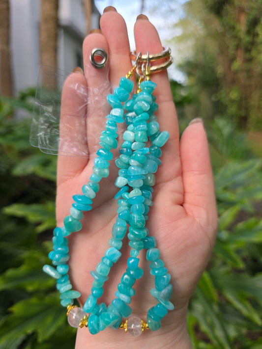 Amazonite Phone Chain