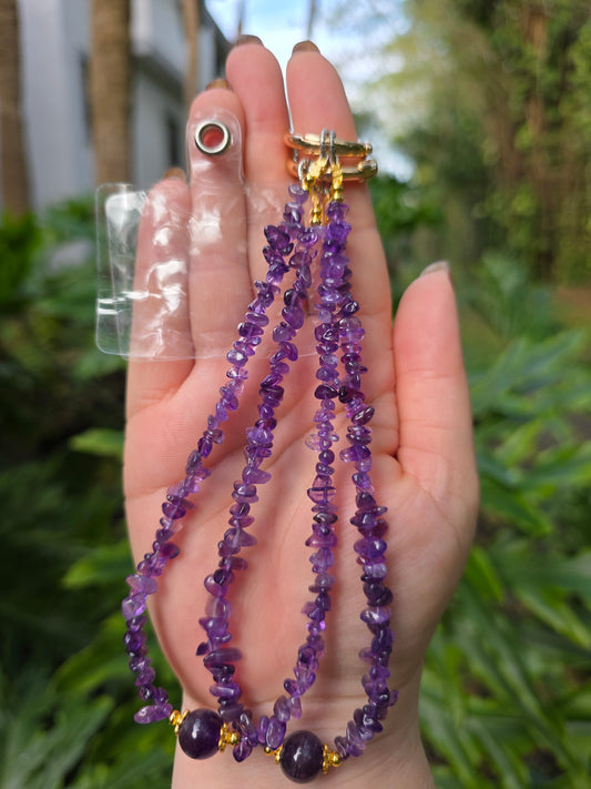 Amethyst Phone Chain