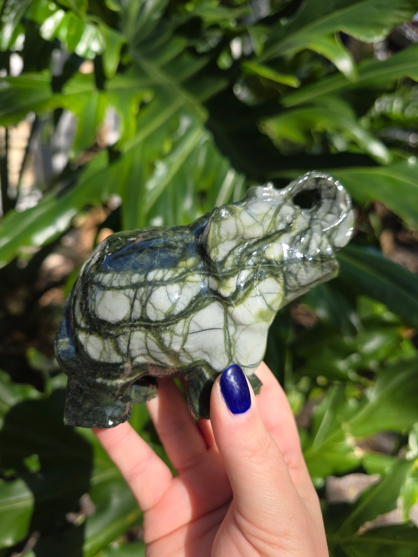 Nephrite Jade Elephant | A