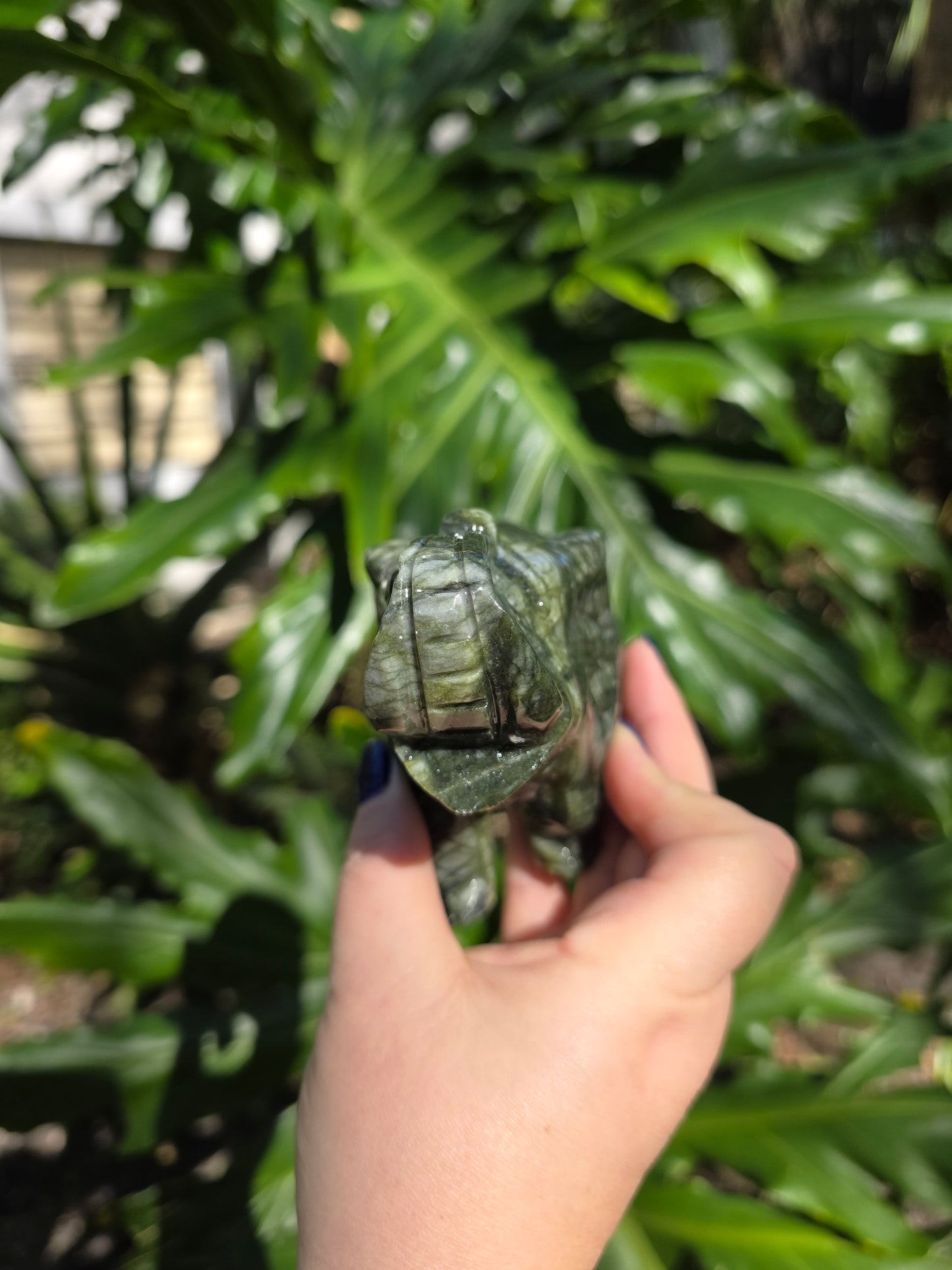 Nephrite Jade Elephant | B