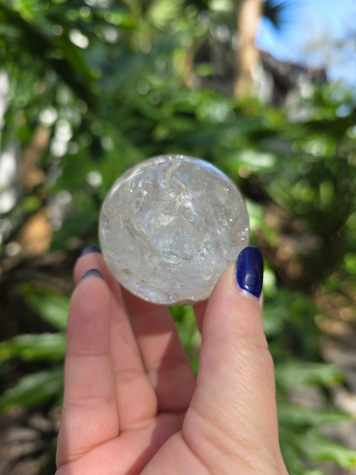 Clear Quartz Sphere • Option A • Brazil