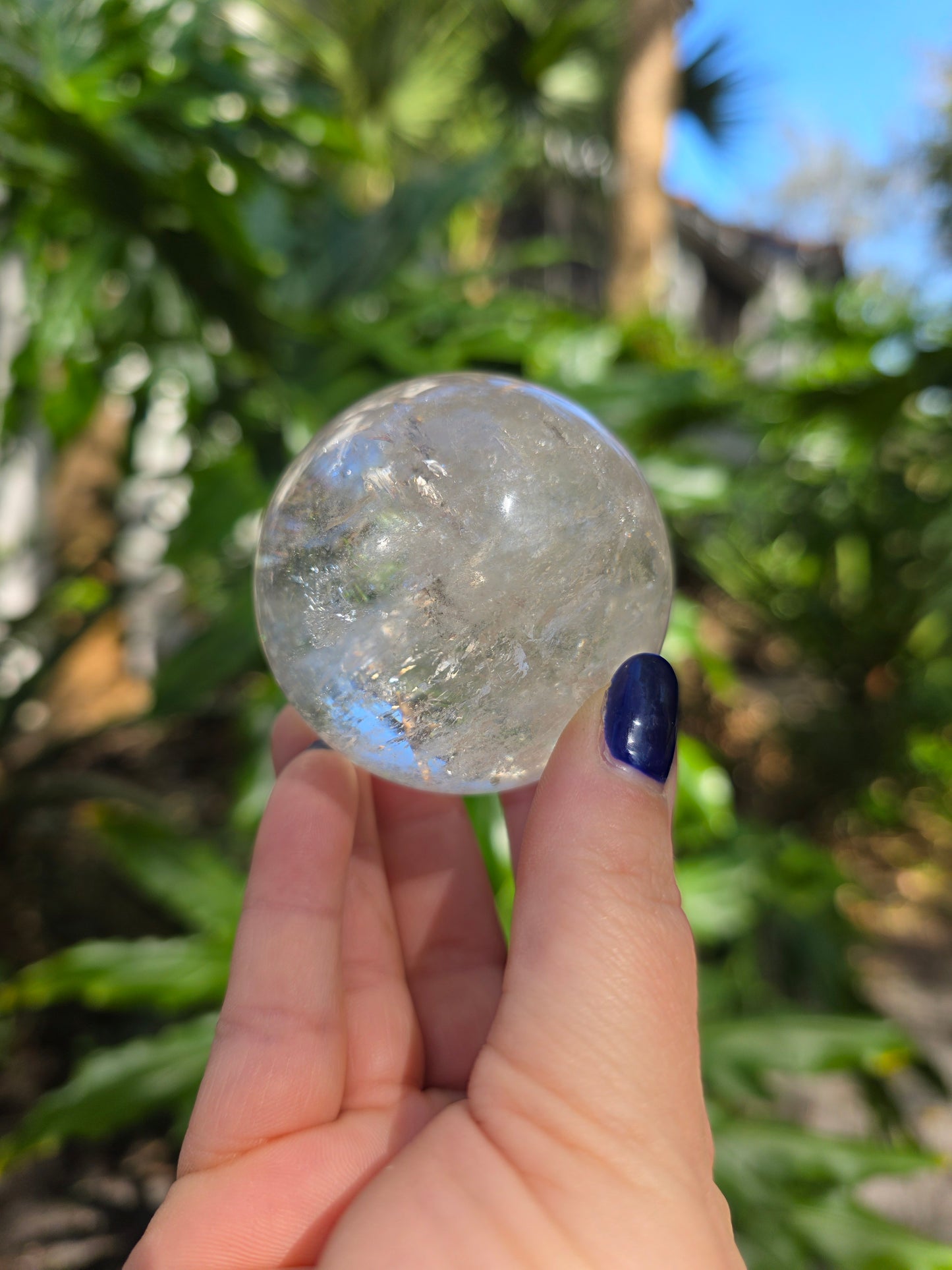 Clear Quartz Sphere • Option B • Brazil