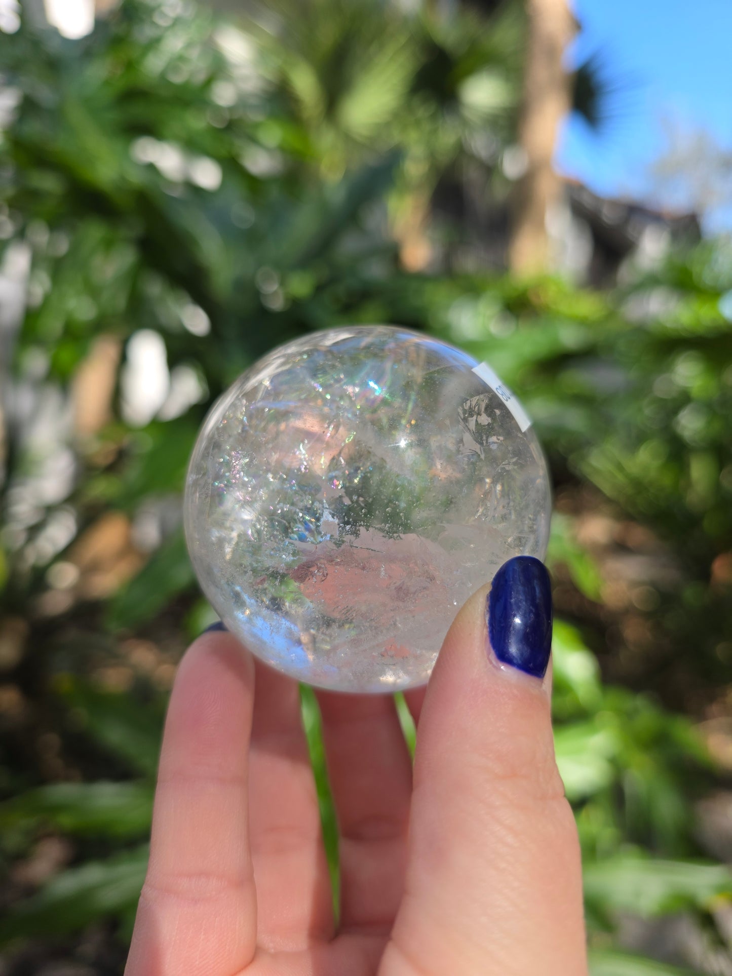 Clear Quartz Sphere • Option C • Brazil