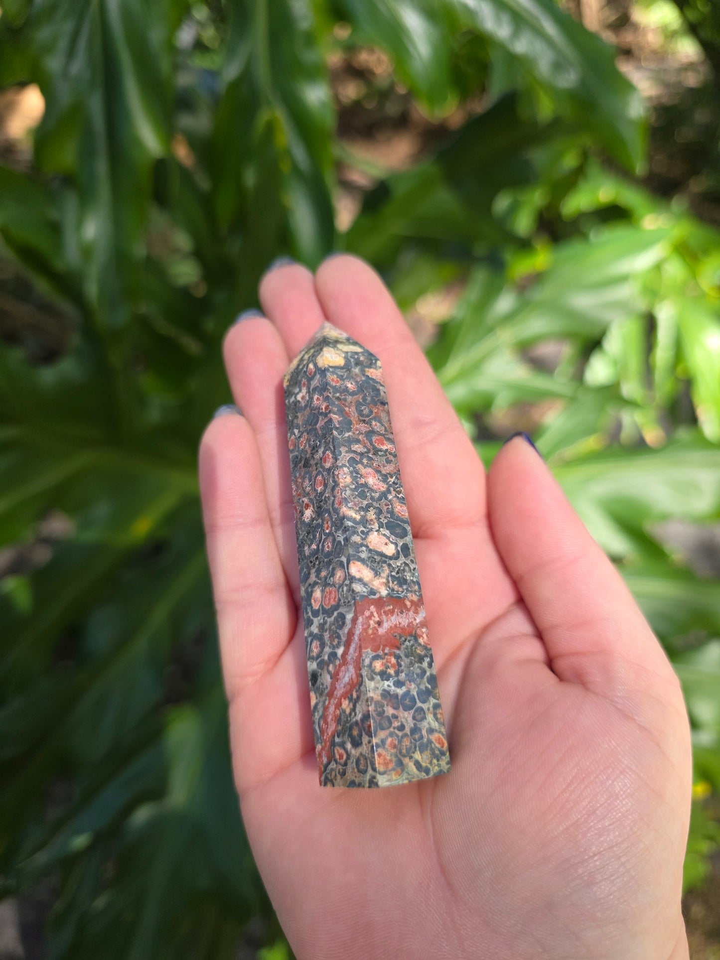 Leopard Skin Jasper Tower • Option B