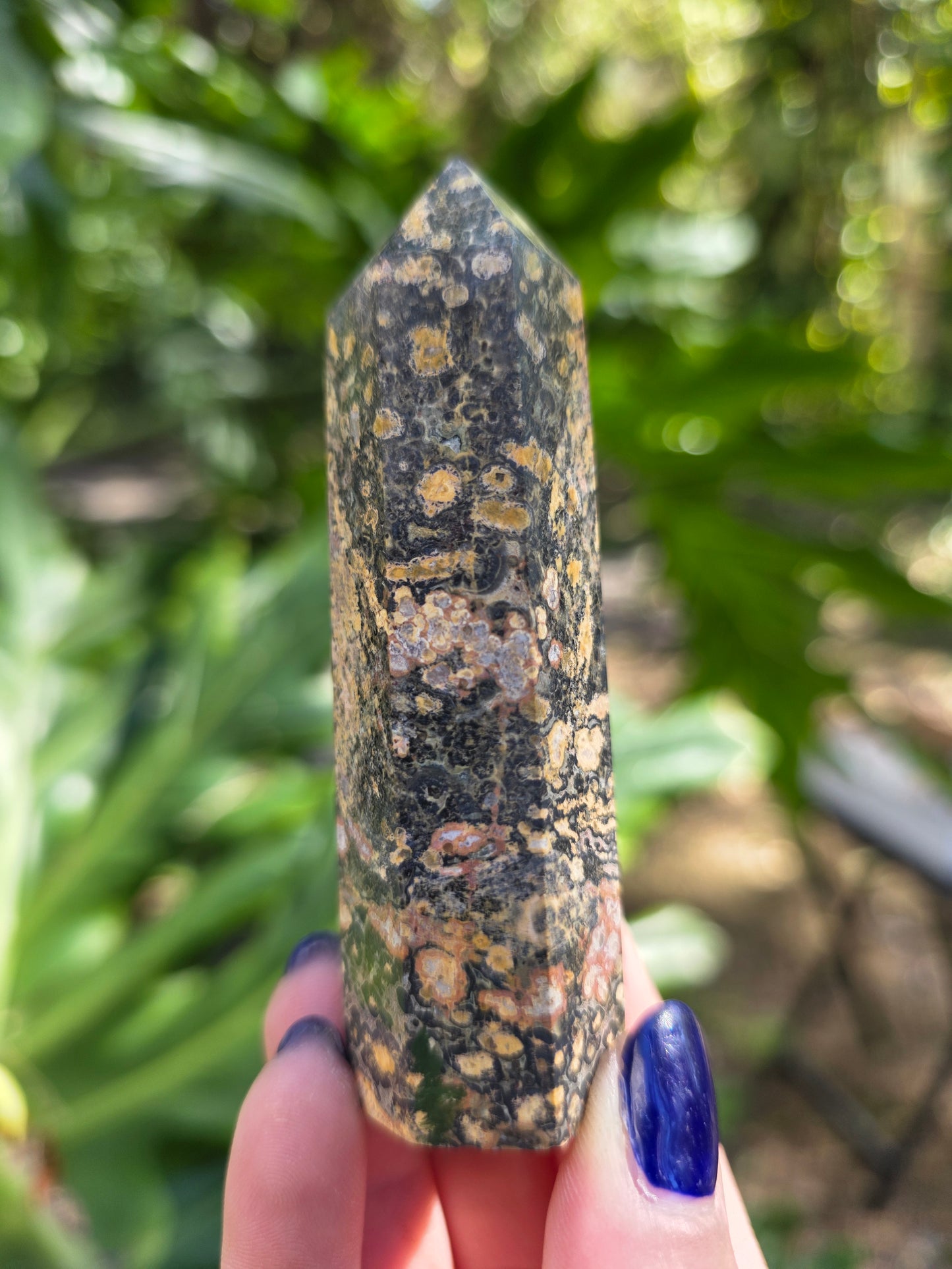 Leopard Skin Jasper Tower • Option E
