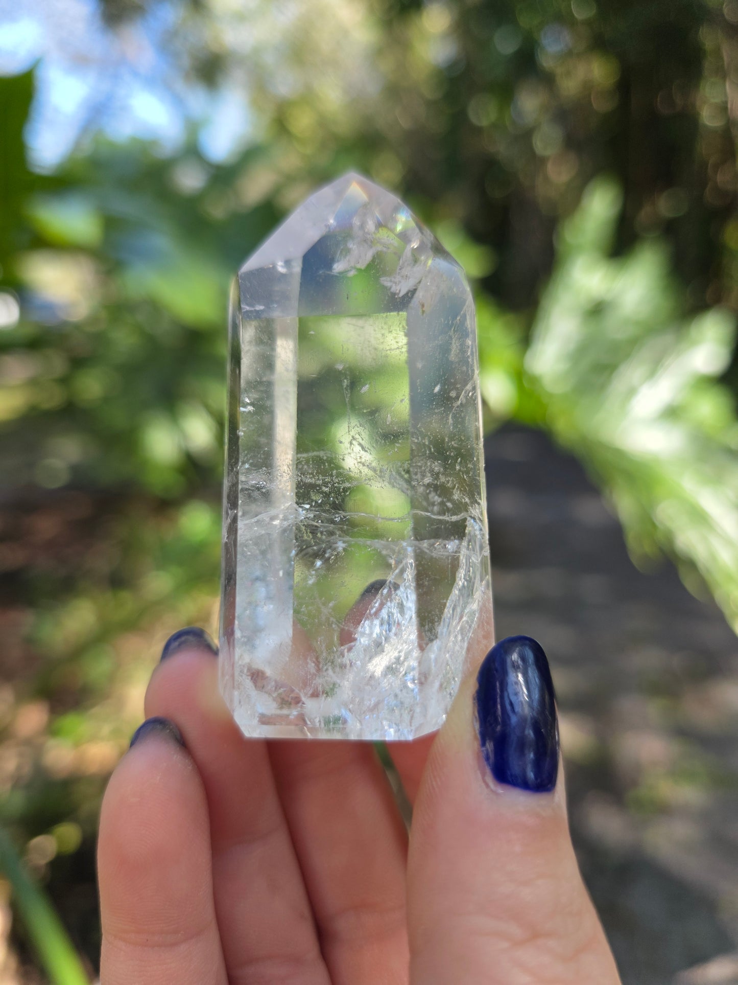 Clear Quartz Tower • Option A • Brazil