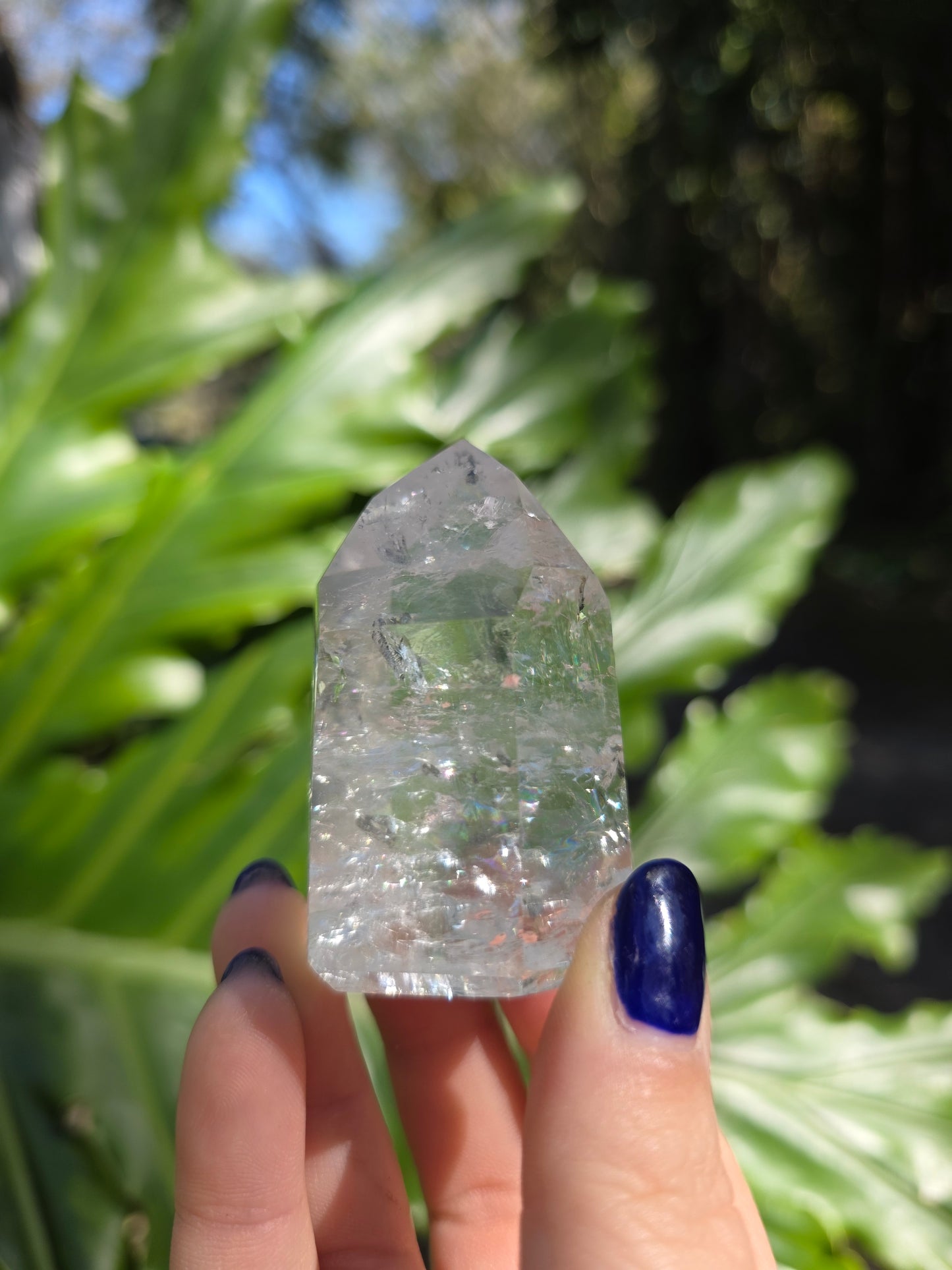 Clear Quartz Tower • Option C • Brazil