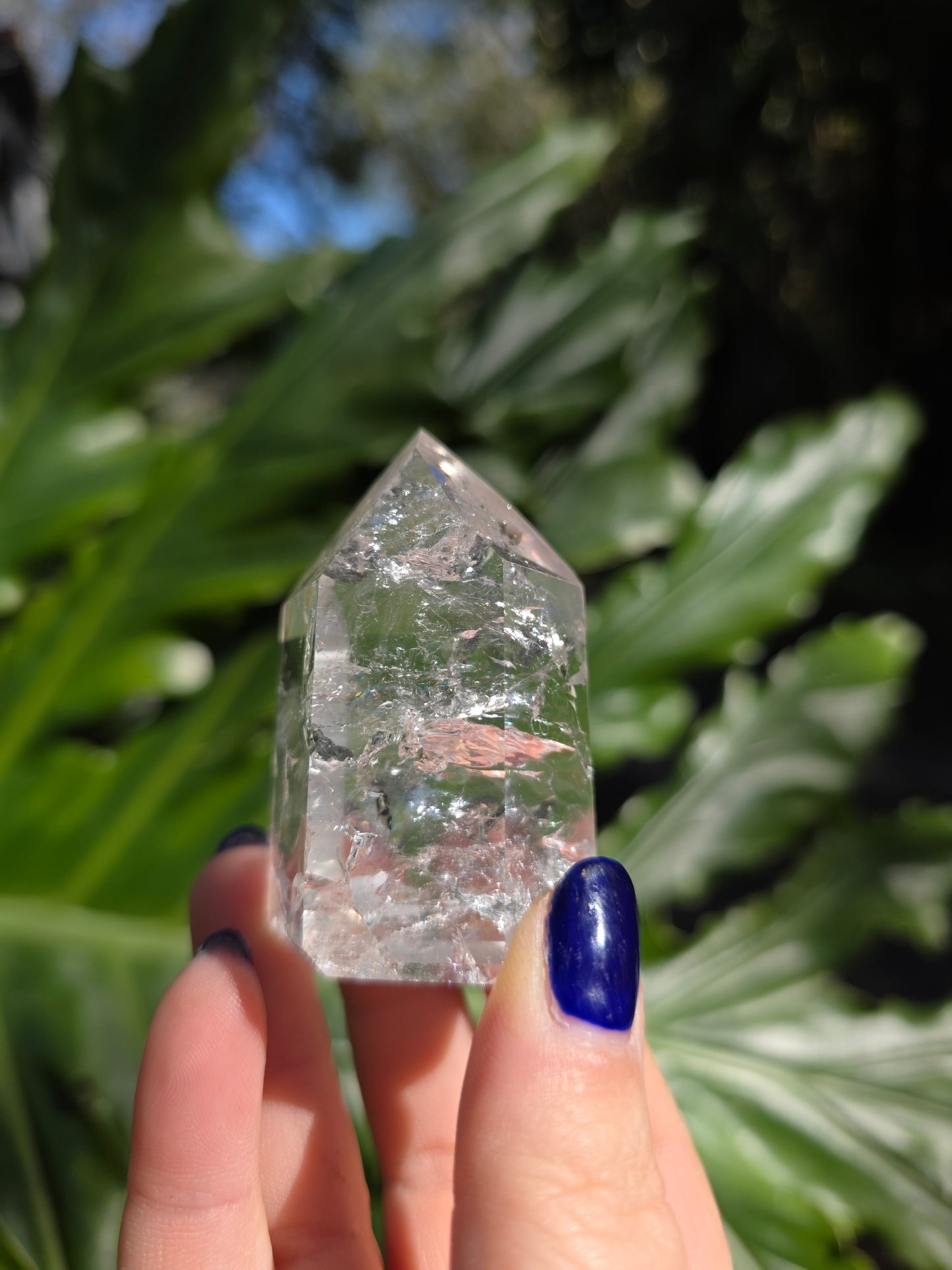 Clear Quartz Tower • Option C • Brazil