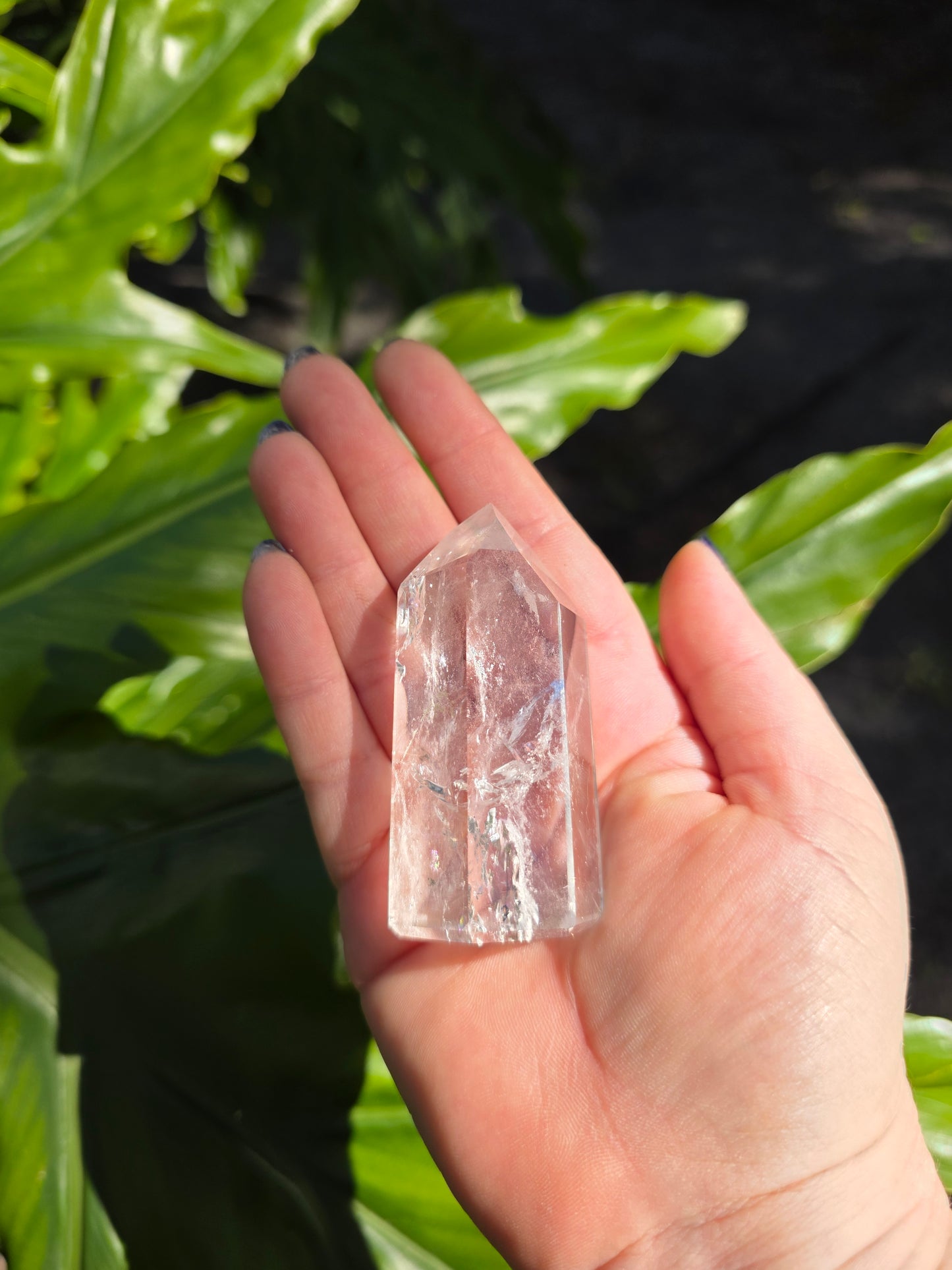 Clear Quartz Tower • Option D • Brazil