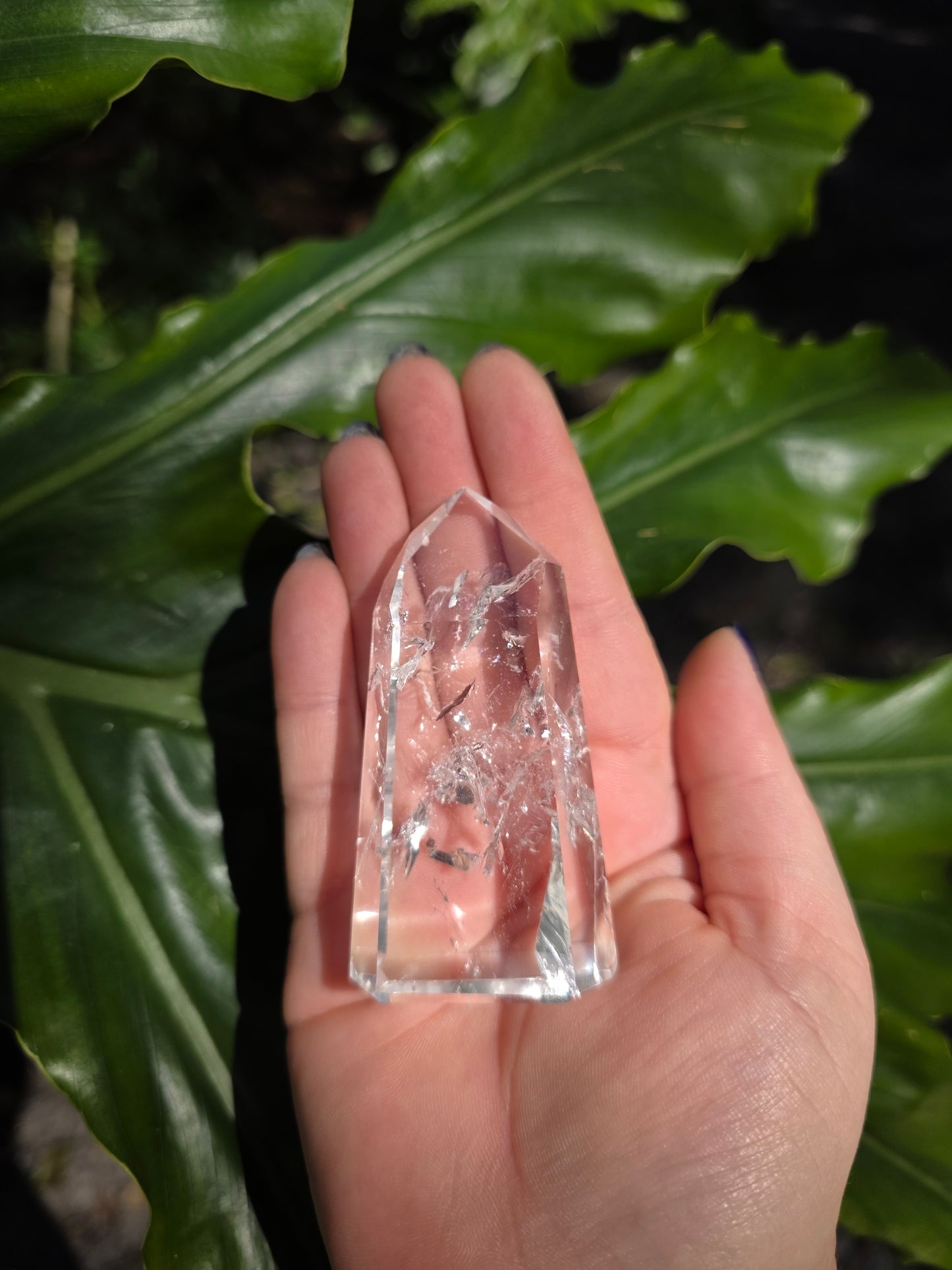 Clear Quartz Tower • Option E • Brazil