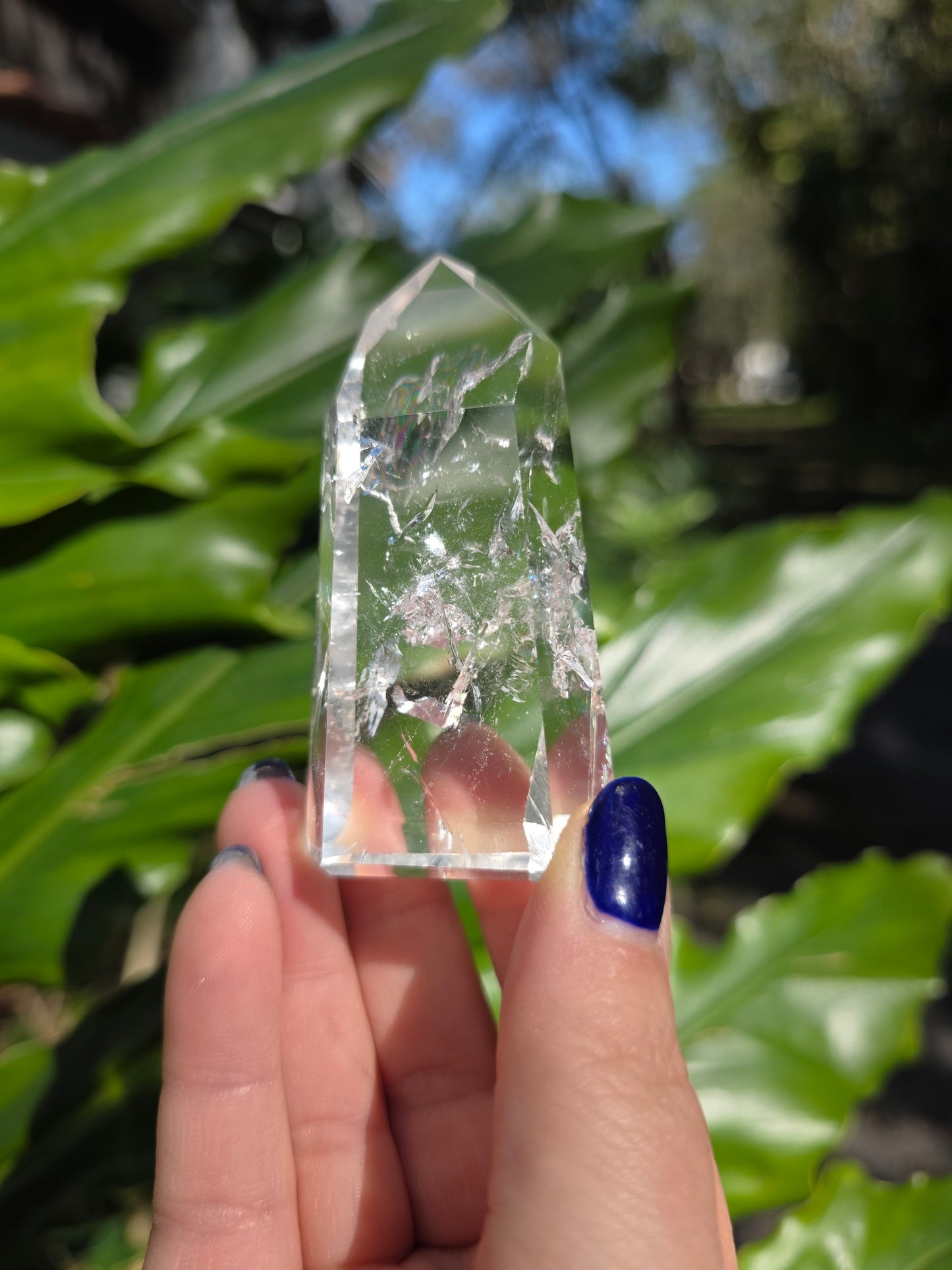 Clear Quartz Tower • Option E • Brazil