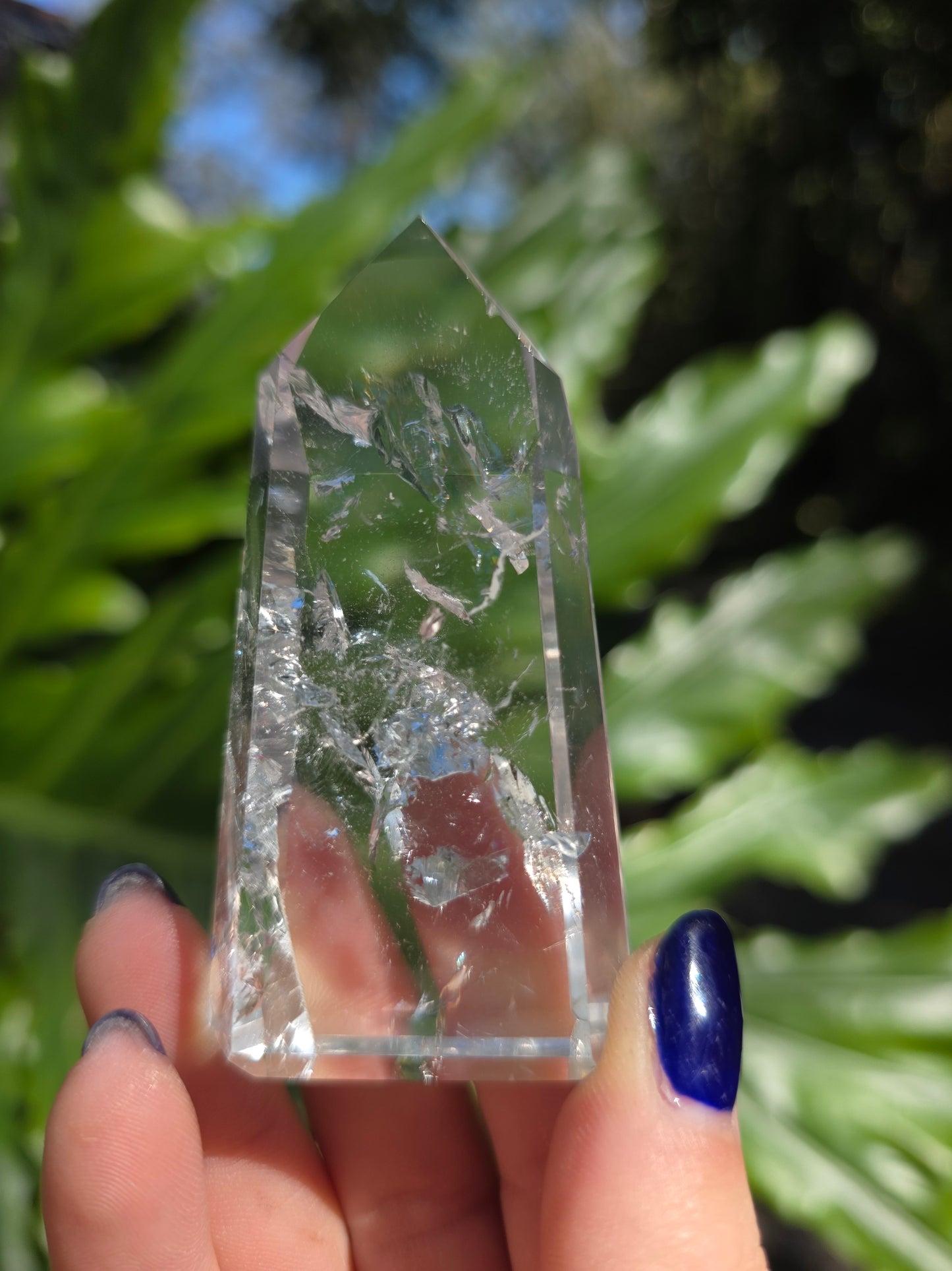 Clear Quartz Tower • Option E • Brazil