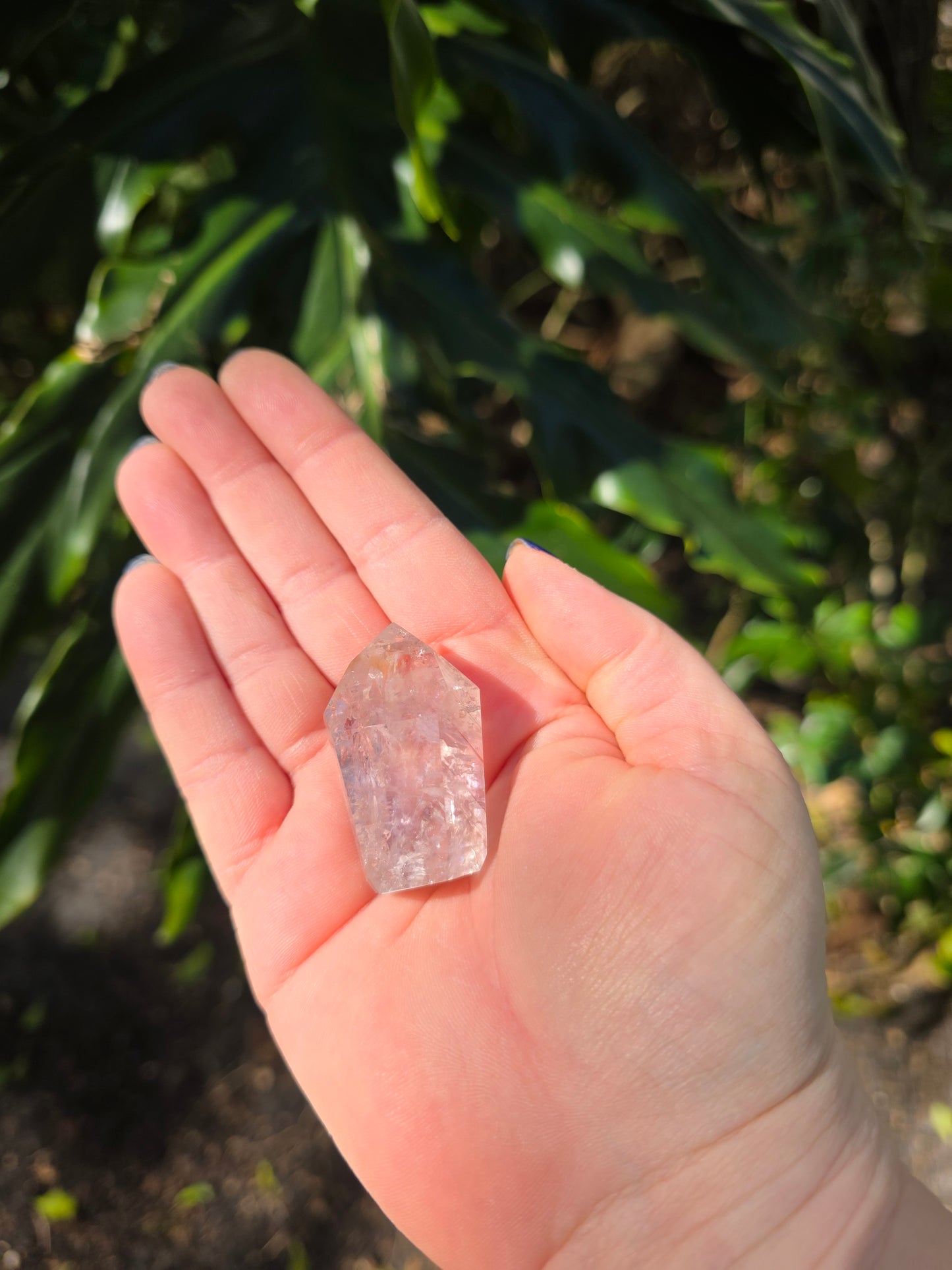 Amethyst with Powellite Inclusions Tower • Option A • Brazil