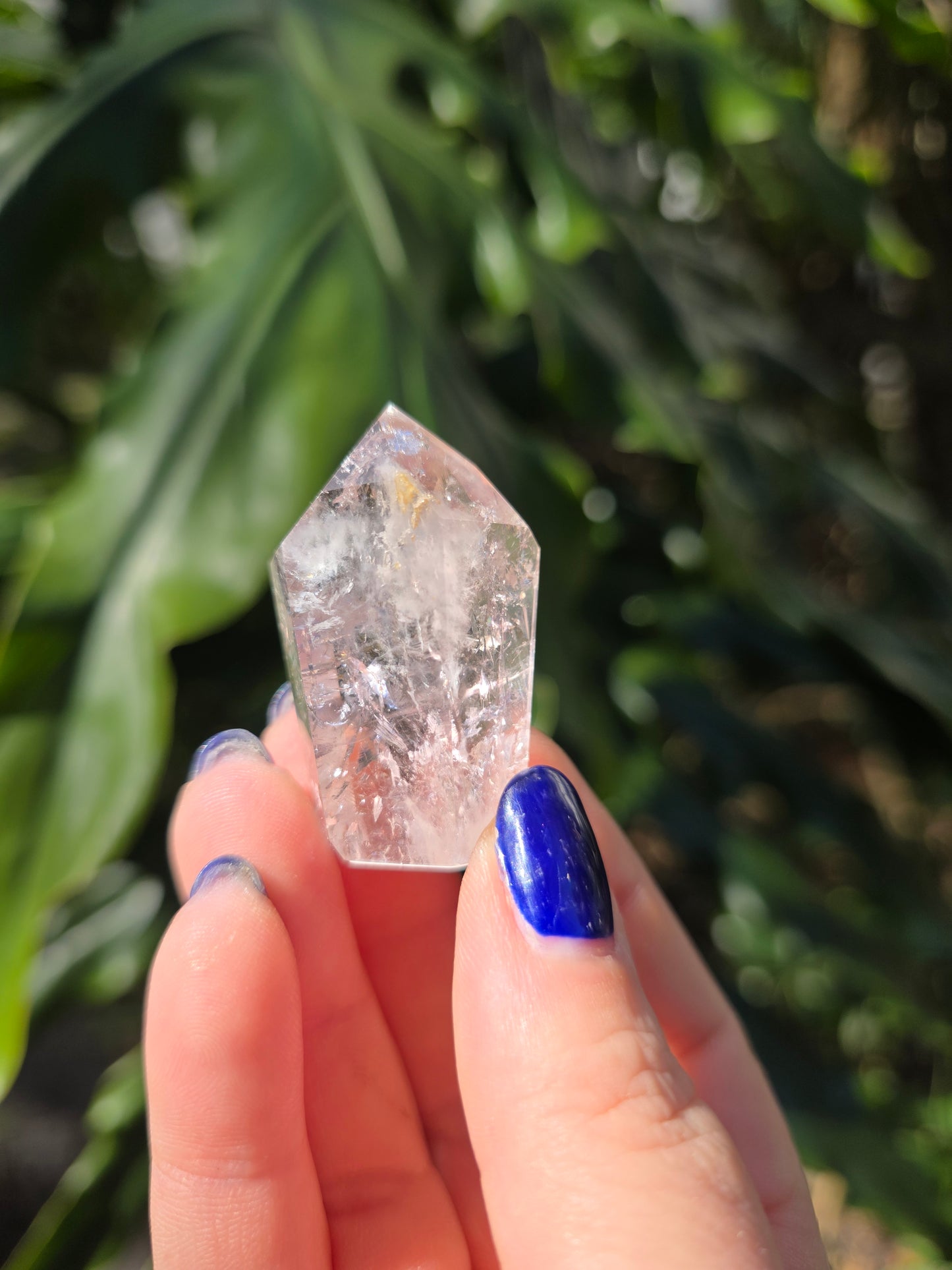 Amethyst with Powellite Inclusions Tower • Option A • Brazil