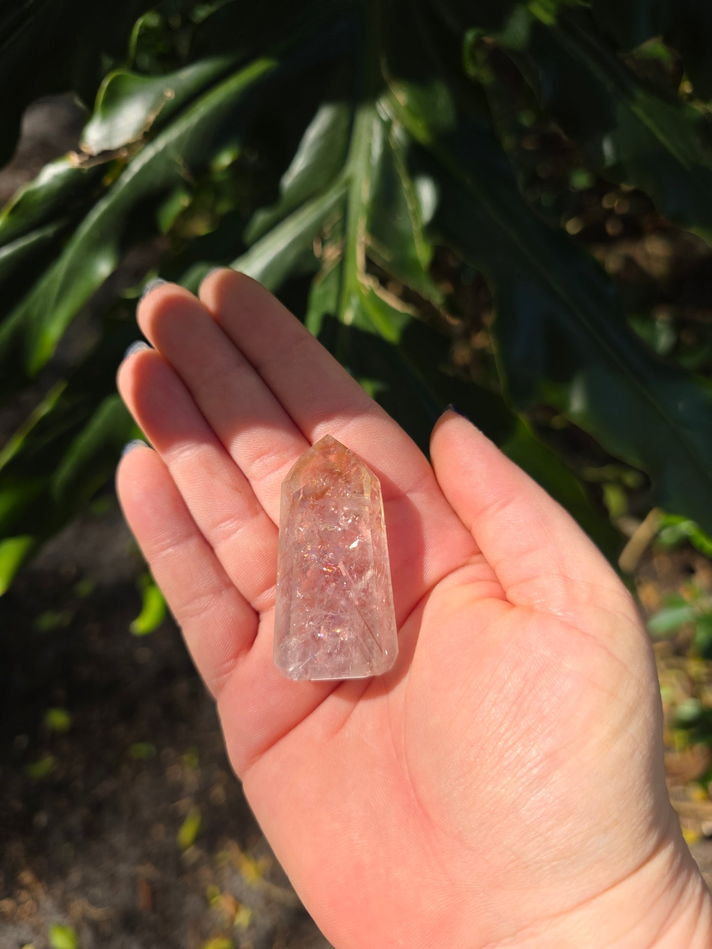 Amethyst with Powellite Inclusions Tower • Option B • Brazil