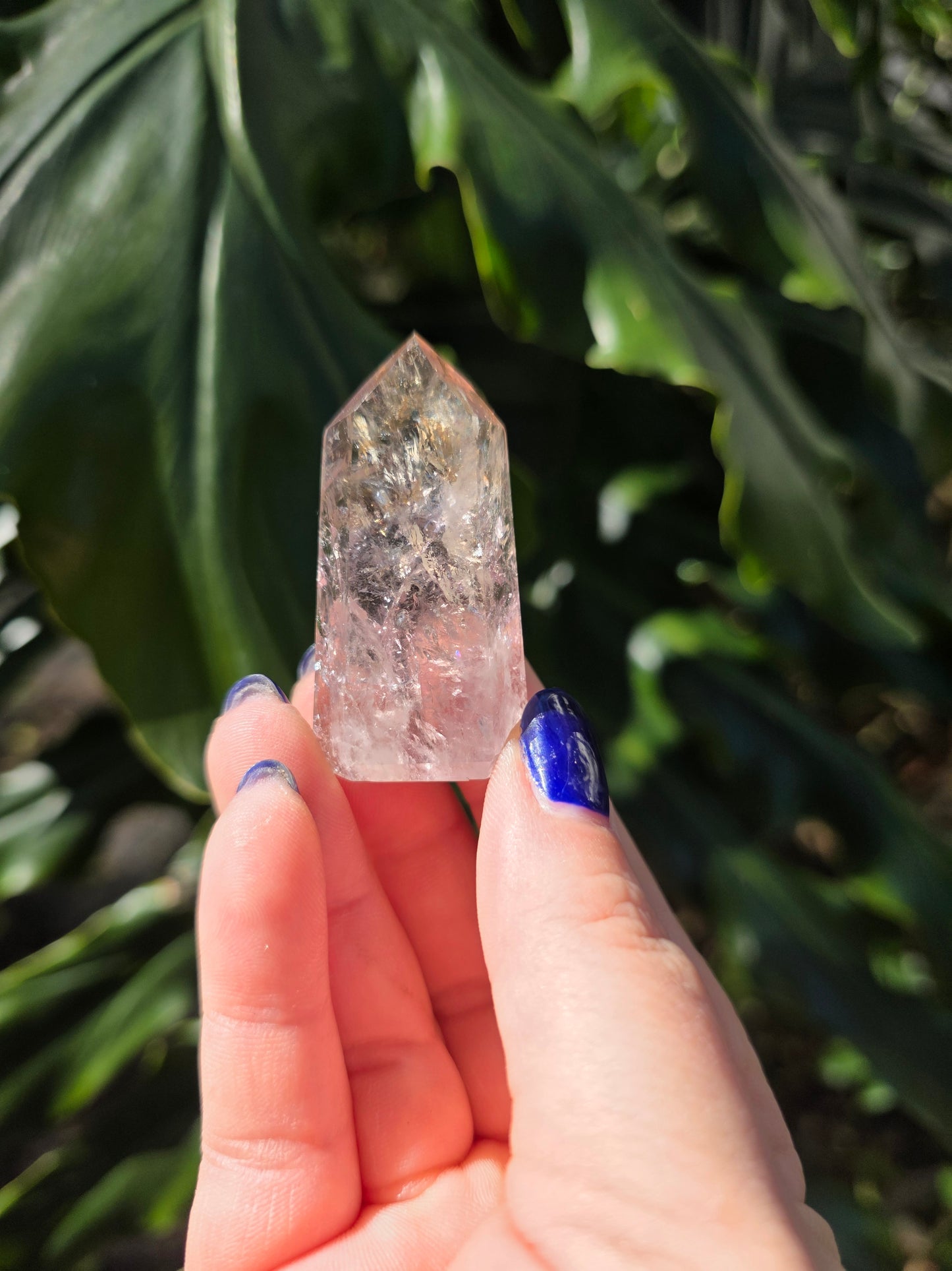 Amethyst with Powellite Inclusions Tower • Option B • Brazil