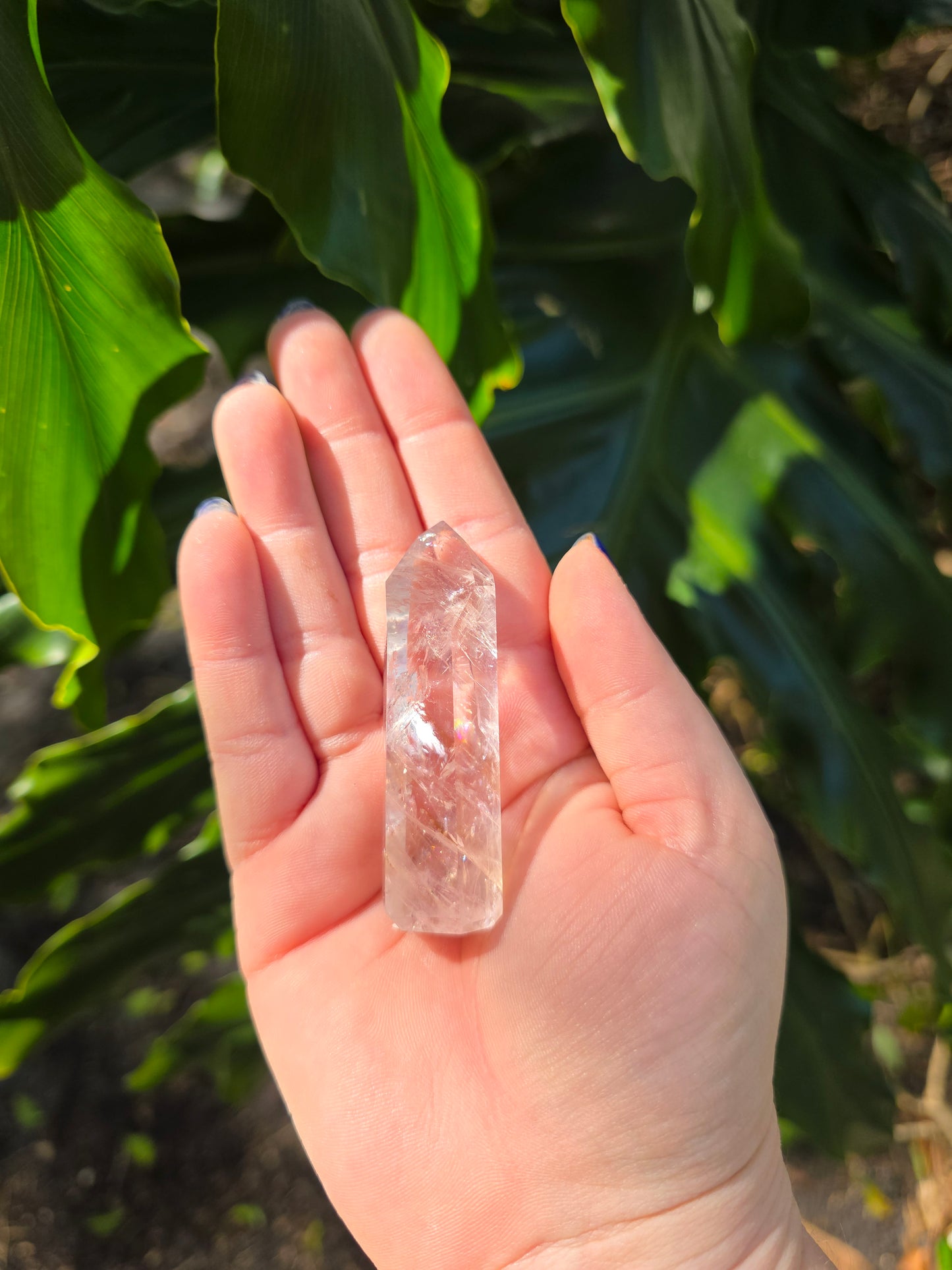 Amethyst with Powellite Inclusions Tower • Option D • Brazil