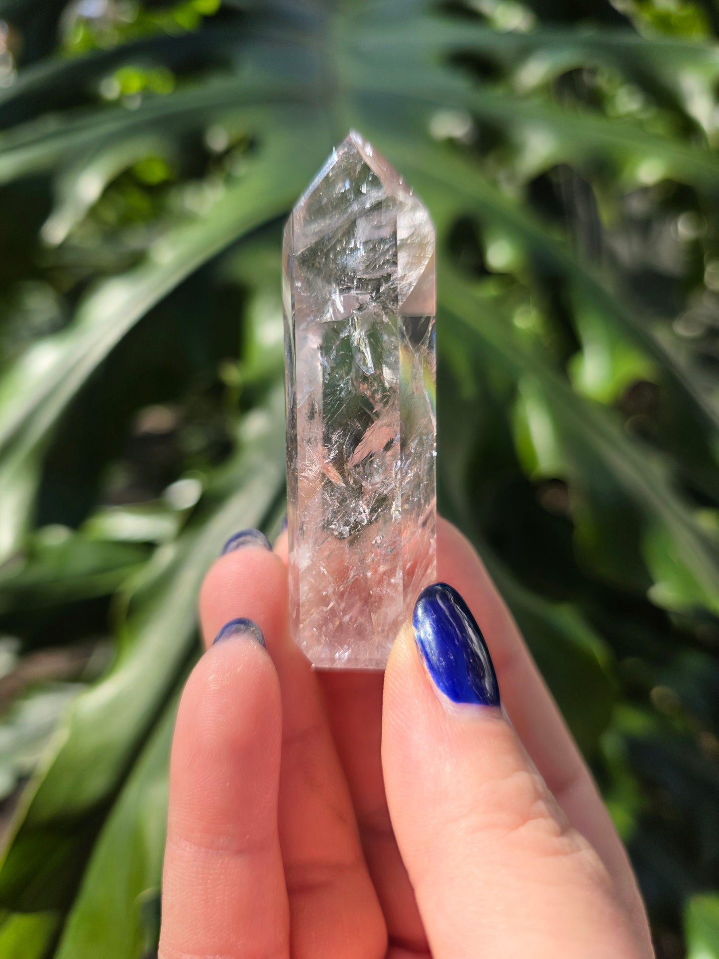 Amethyst with Powellite Inclusions Tower • Option D • Brazil