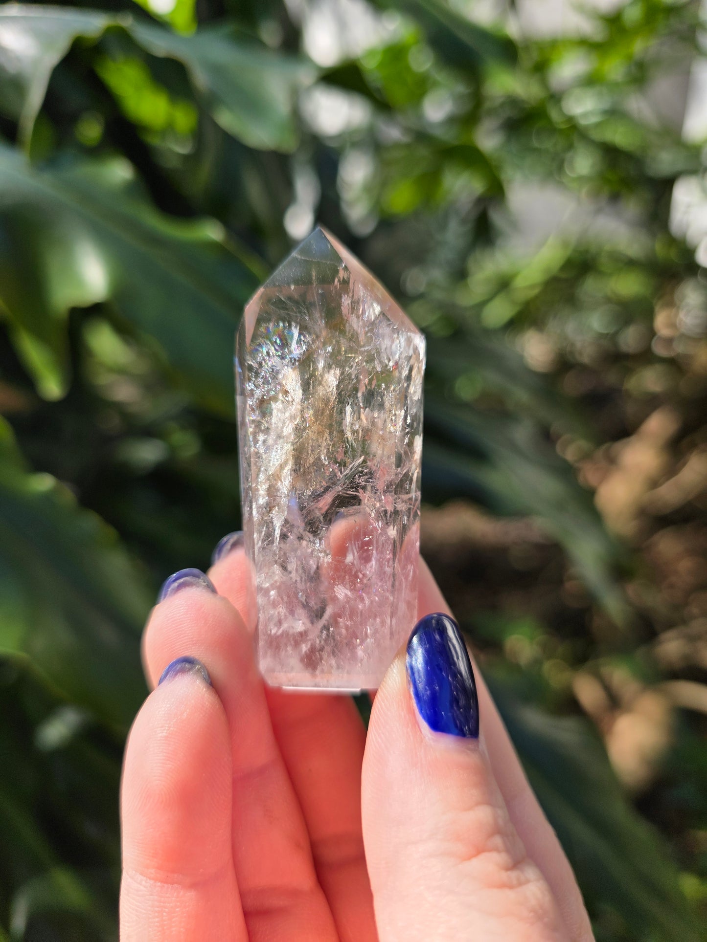 Amethyst with Powellite Inclusions Tower • Option E • Brazil