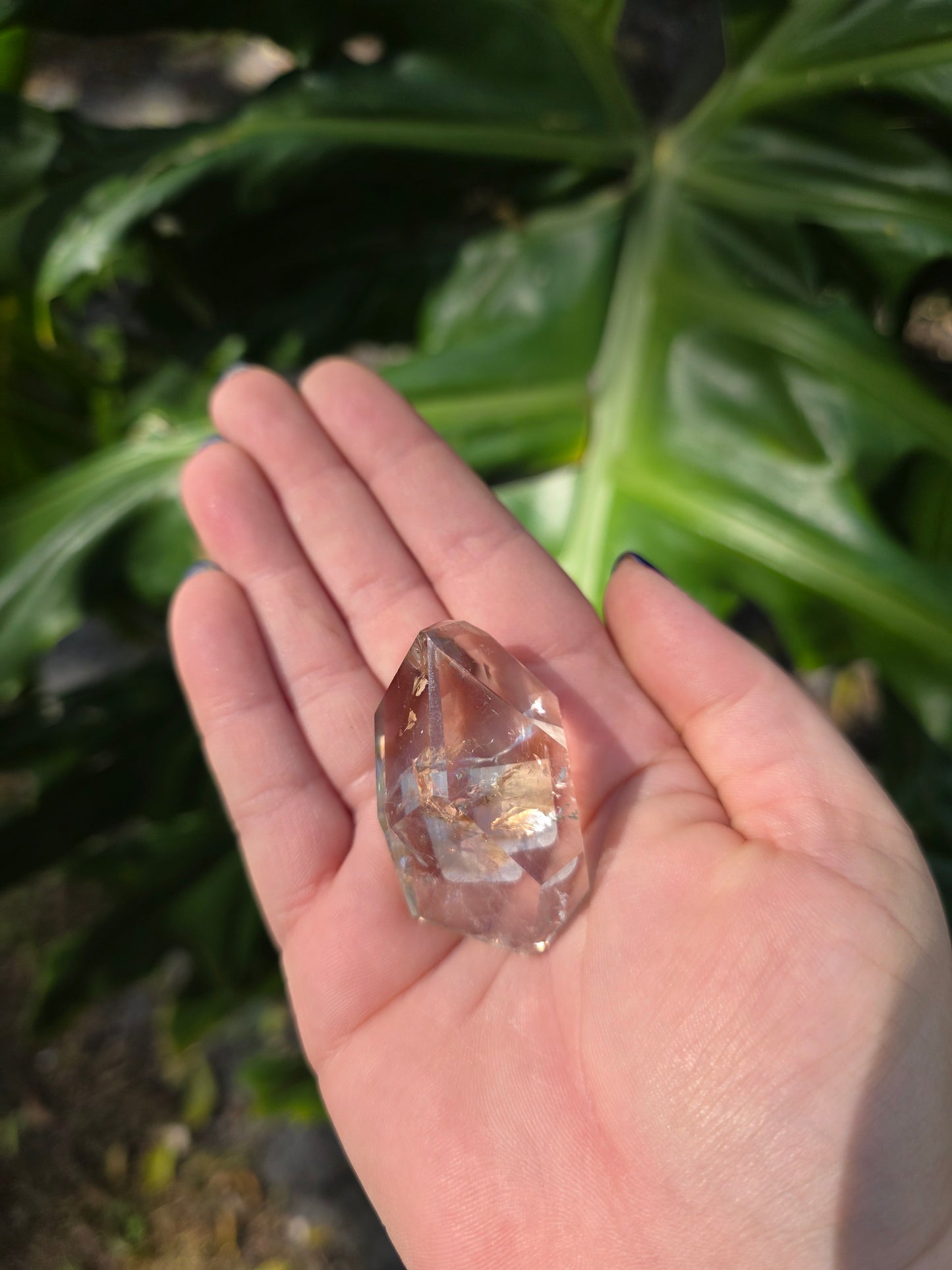 Amethyst with Powellite Inclusions Tower • Option F • Brazil
