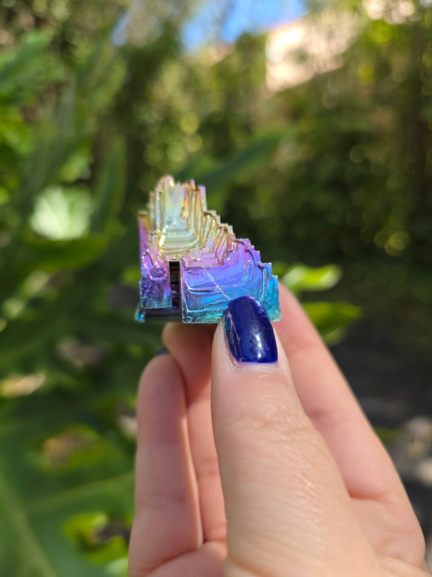 Bismuth • Option E • Iridescent Lab-Grown Mineral Specimen