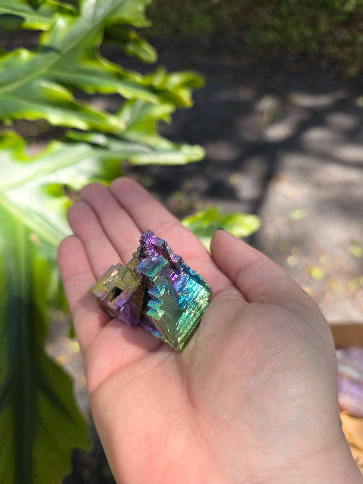 Bismuth • Option F • Iridescent Lab-Grown Mineral Specimen