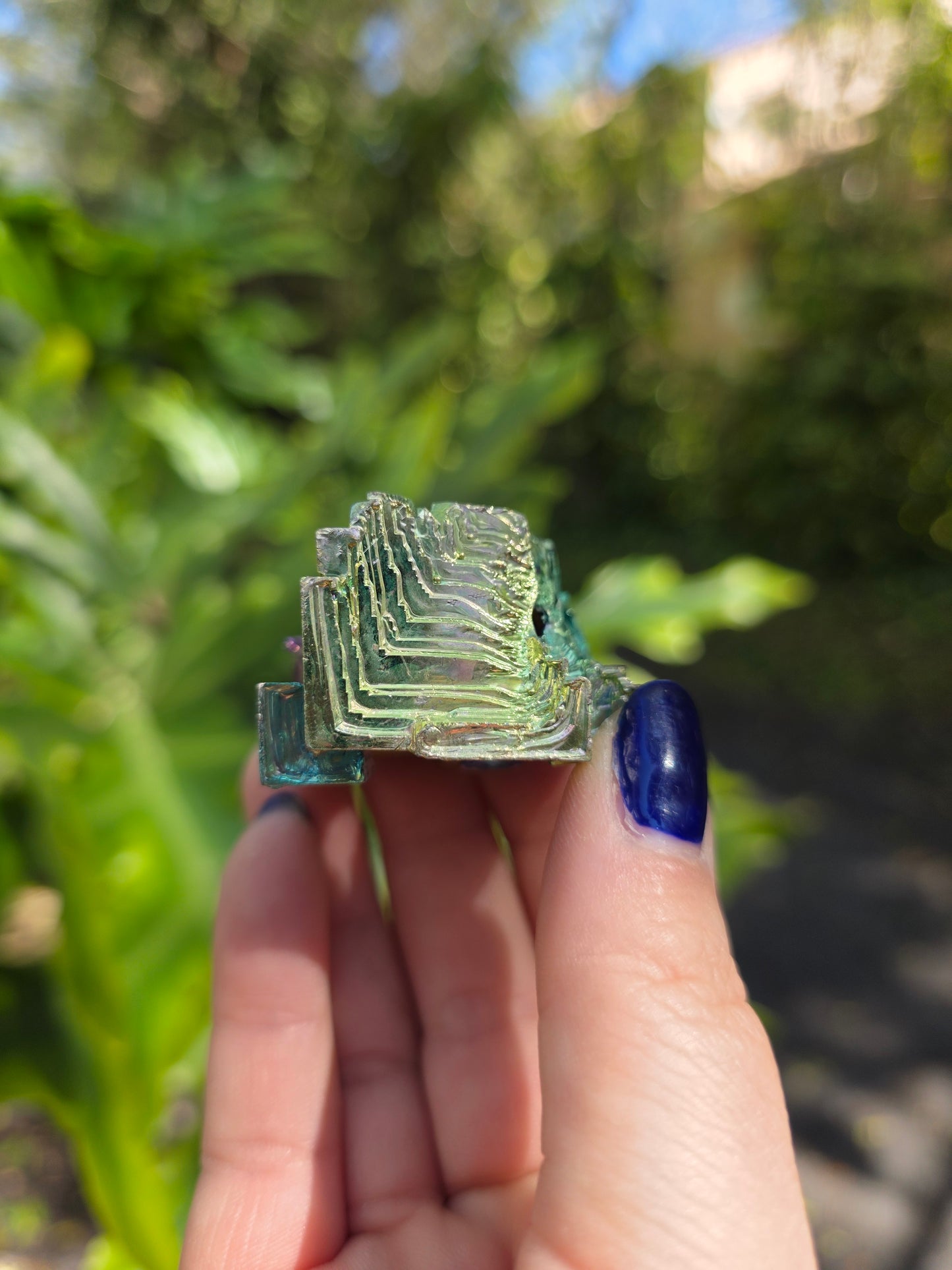 Bismuth • Option G • Iridescent Lab-Grown Mineral Specimen