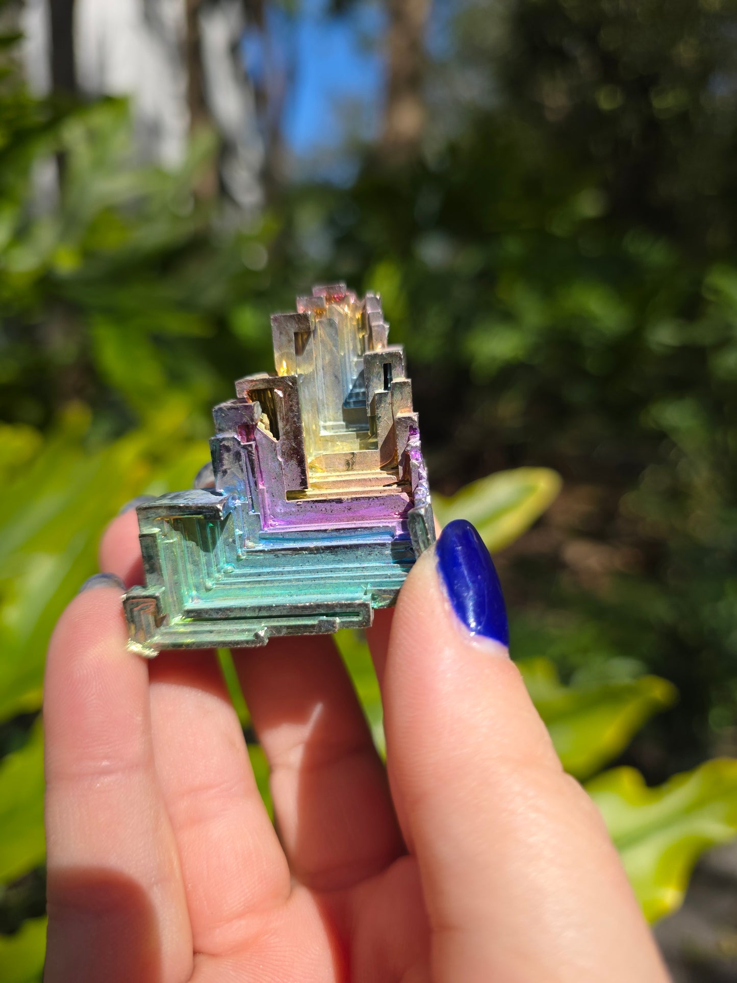 Bismuth • Option H • Iridescent Lab-Grown Mineral Specimen