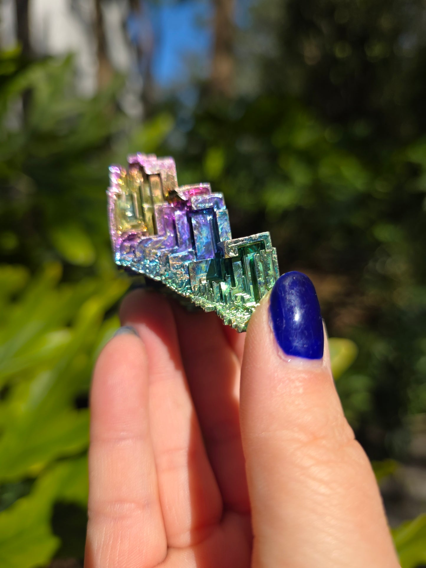 Bismuth • Option H • Iridescent Lab-Grown Mineral Specimen