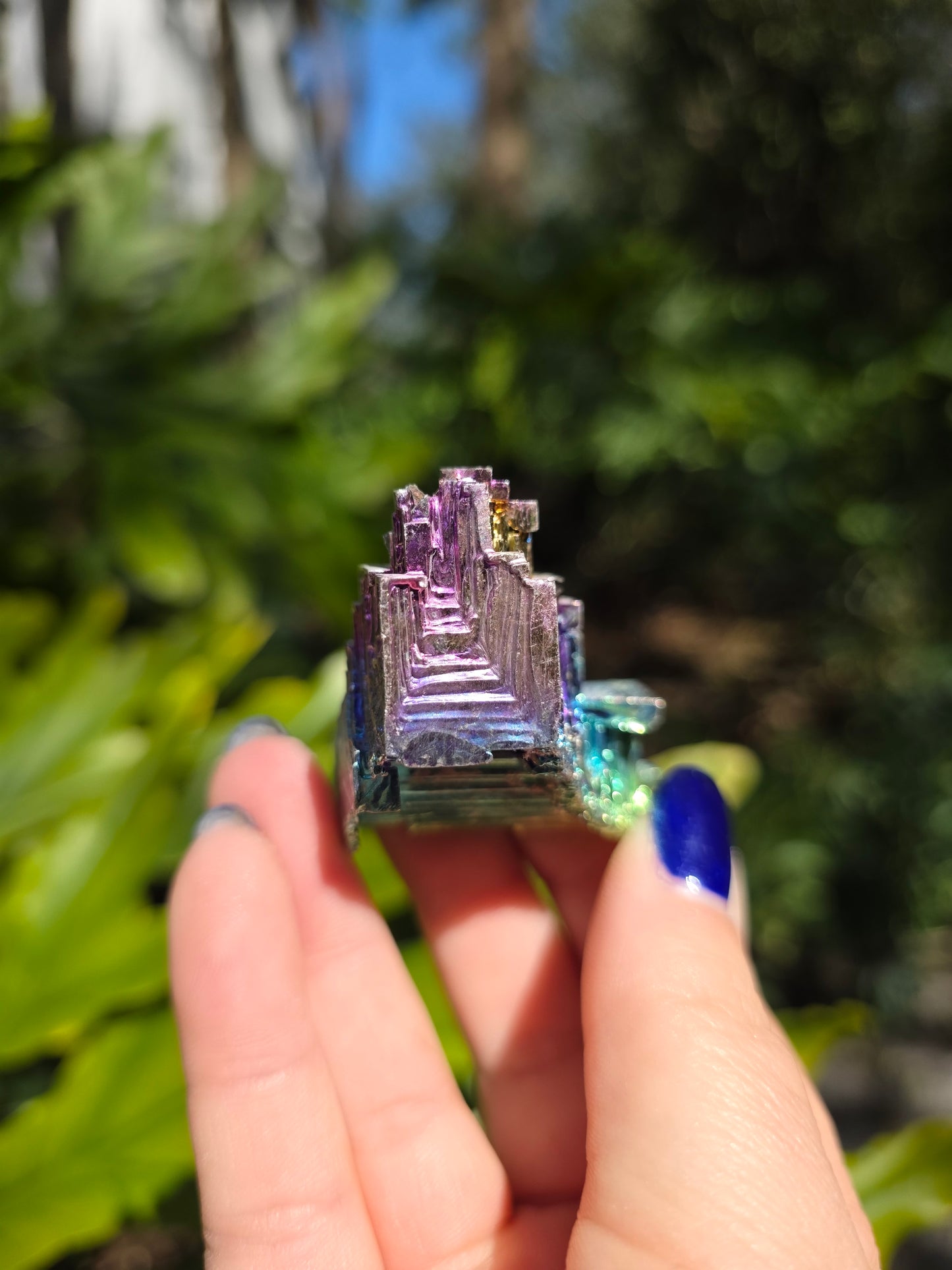 Bismuth • Option H • Iridescent Lab-Grown Mineral Specimen