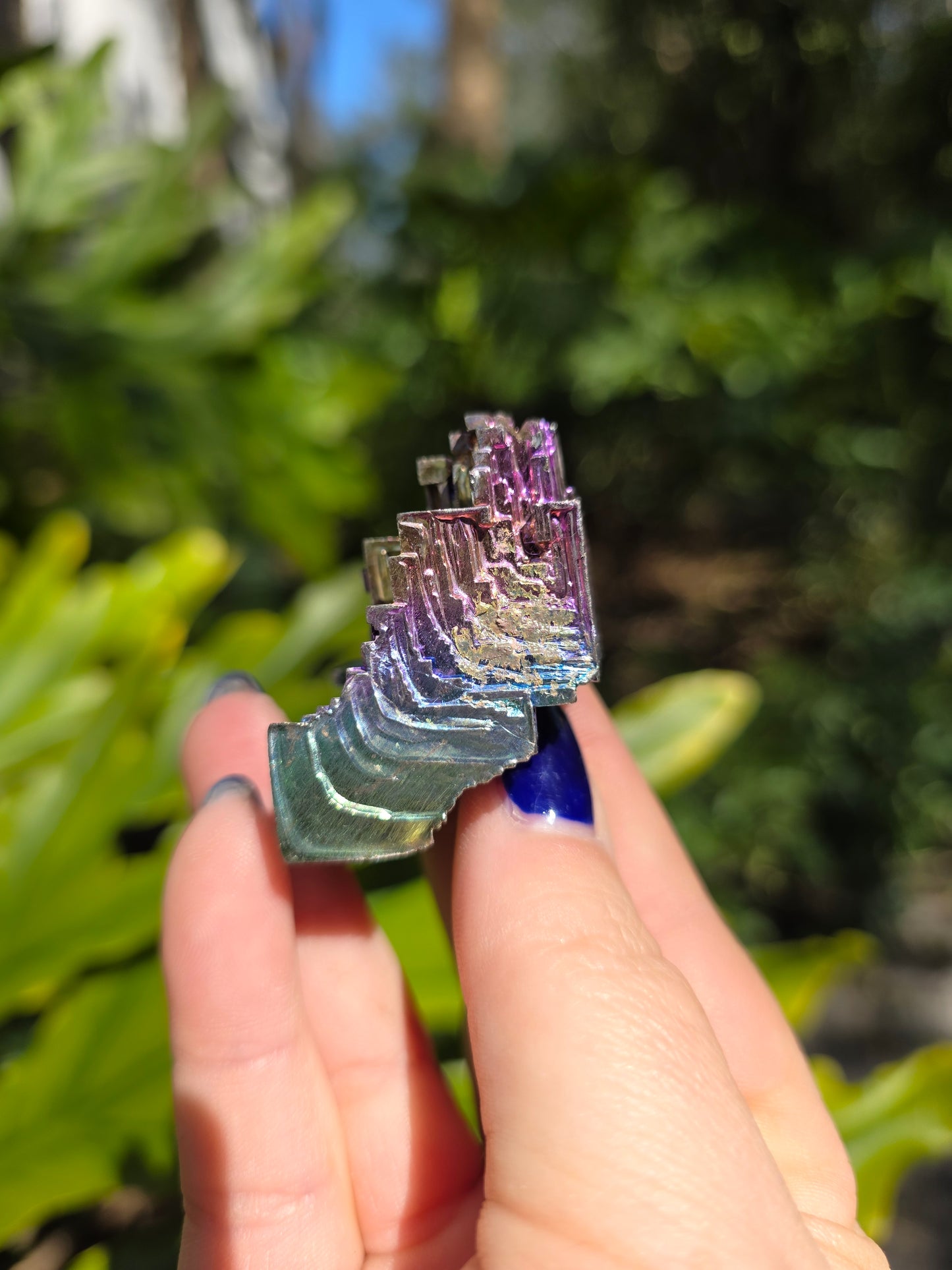 Bismuth • Option H • Iridescent Lab-Grown Mineral Specimen